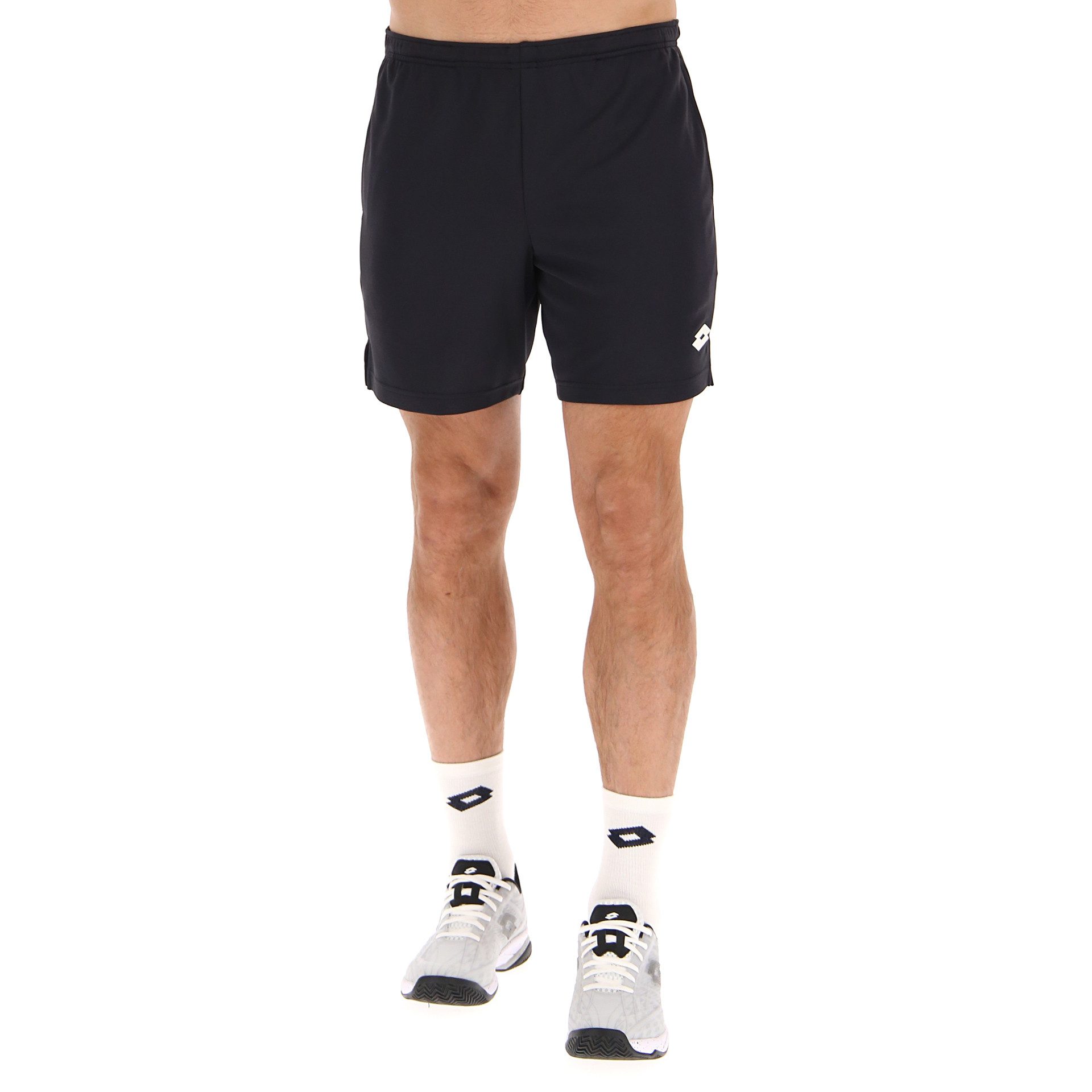 Lotto Sporthose Tennishose Squadra II 7in kurz schwarz Herren