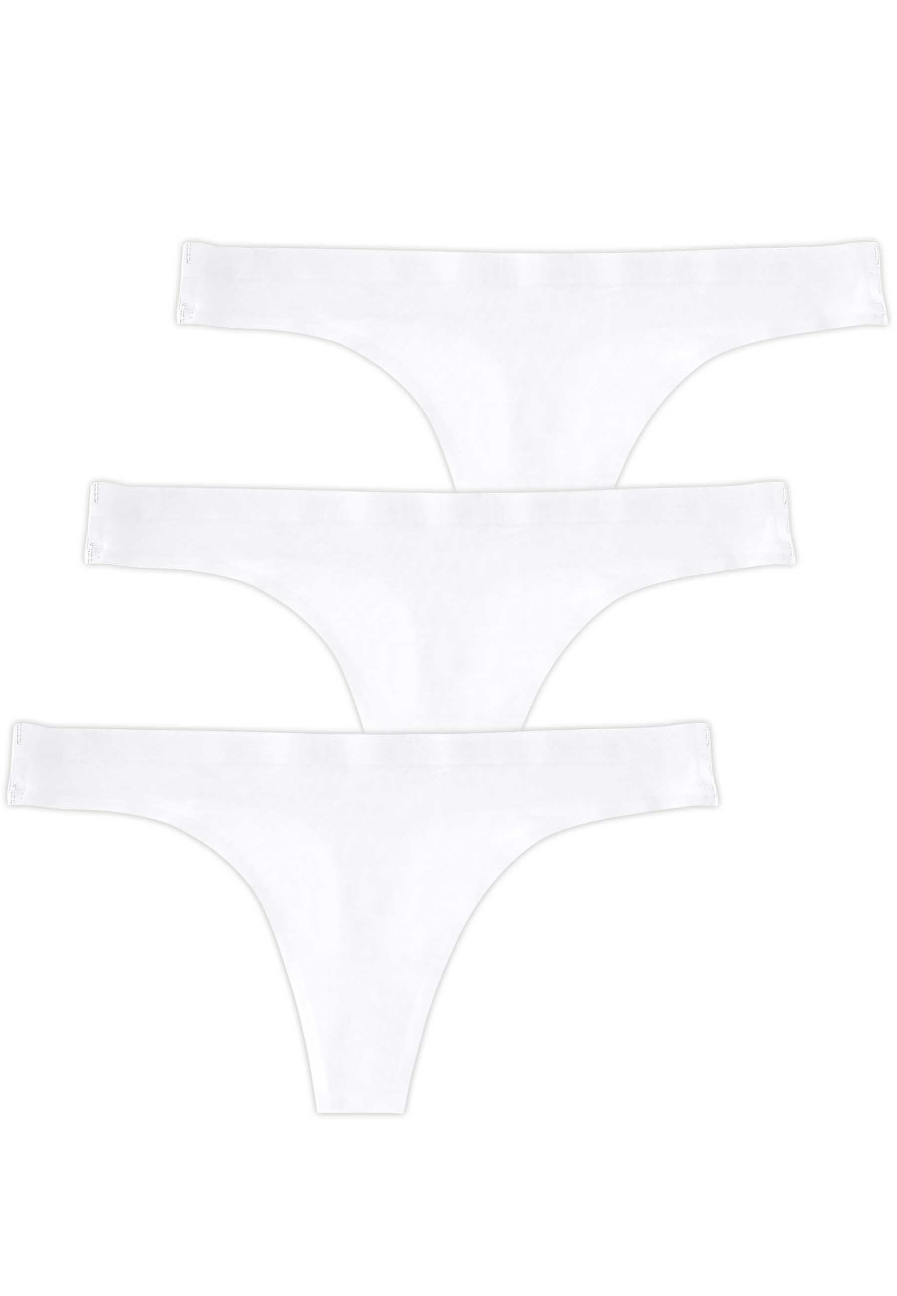 Yenita® String (3-St) in angenehmer Microfaserqualität weiss