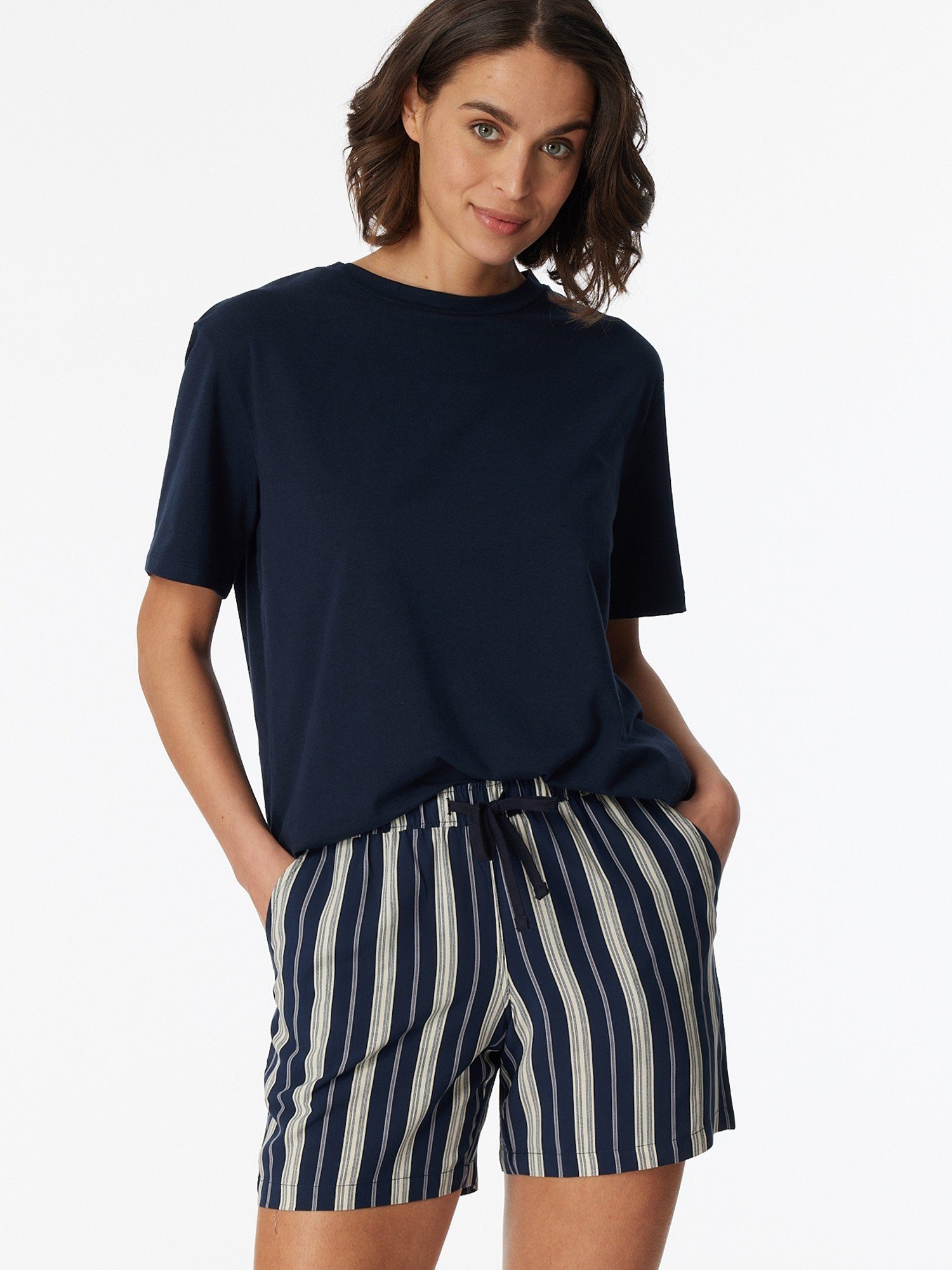 Schiesser Pyjamashorts Mix Relax sleepwear schlafmode günstig online kaufen