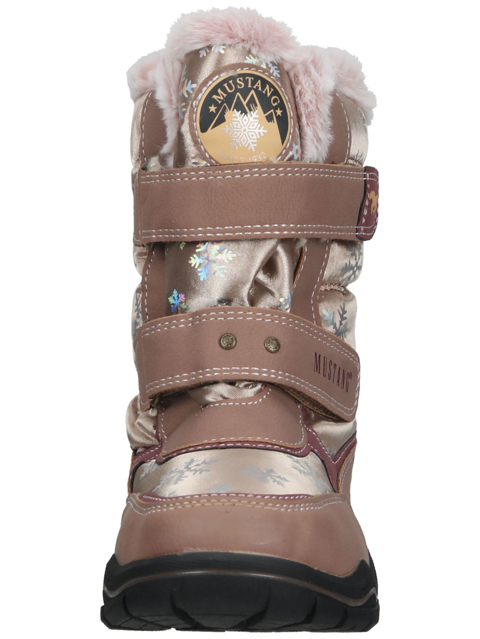 MUSTANG Stiefel Lederimitat/Textil . Winterstiefel