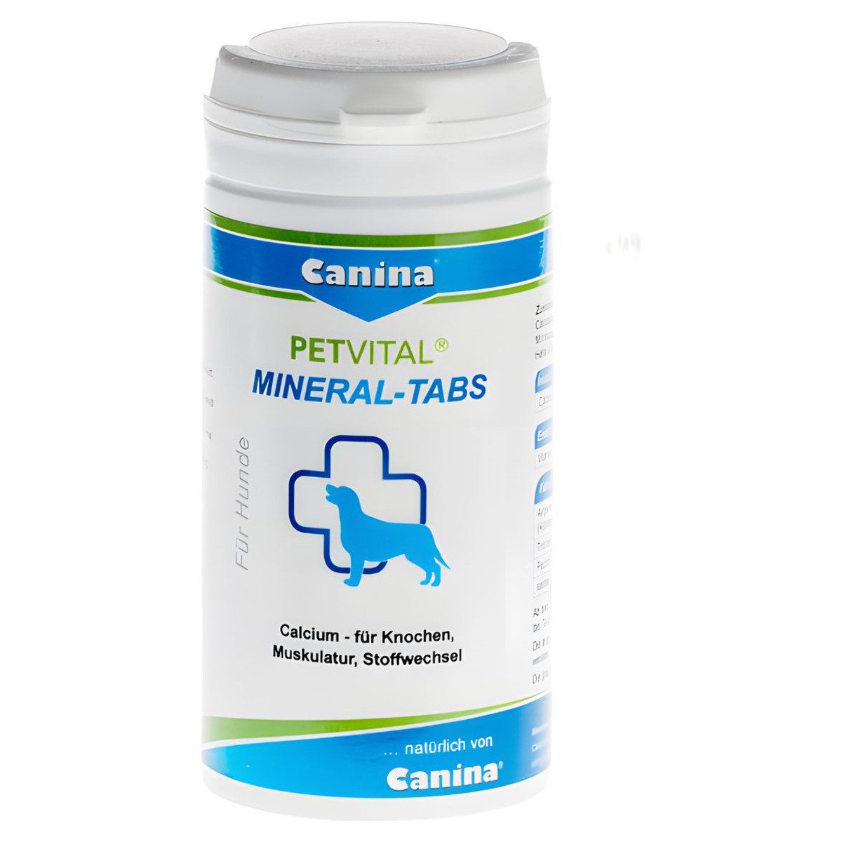 Canina Pharma PETVITAL Mineral-Tabs 100 g, Nahrungsergänzungsmittel für: Hund
