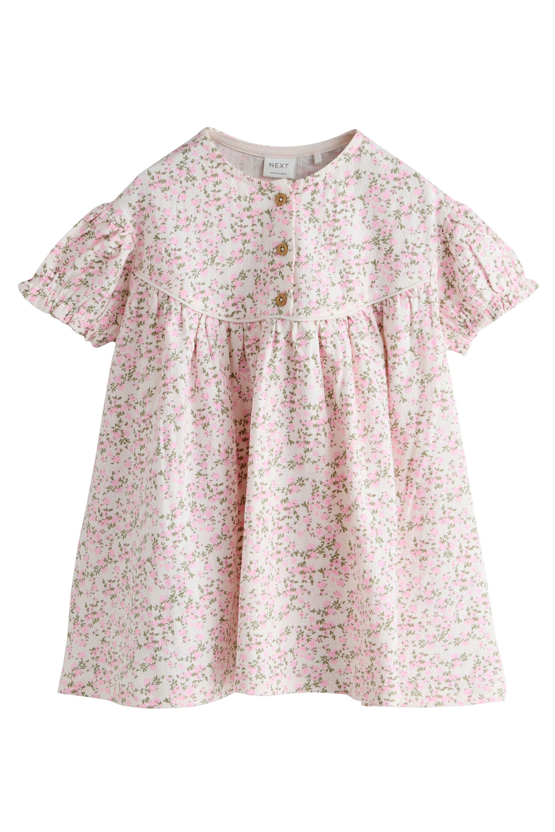 Next Jerseykleid Jersey-Kleid mit Knöpfen (1-tlg)