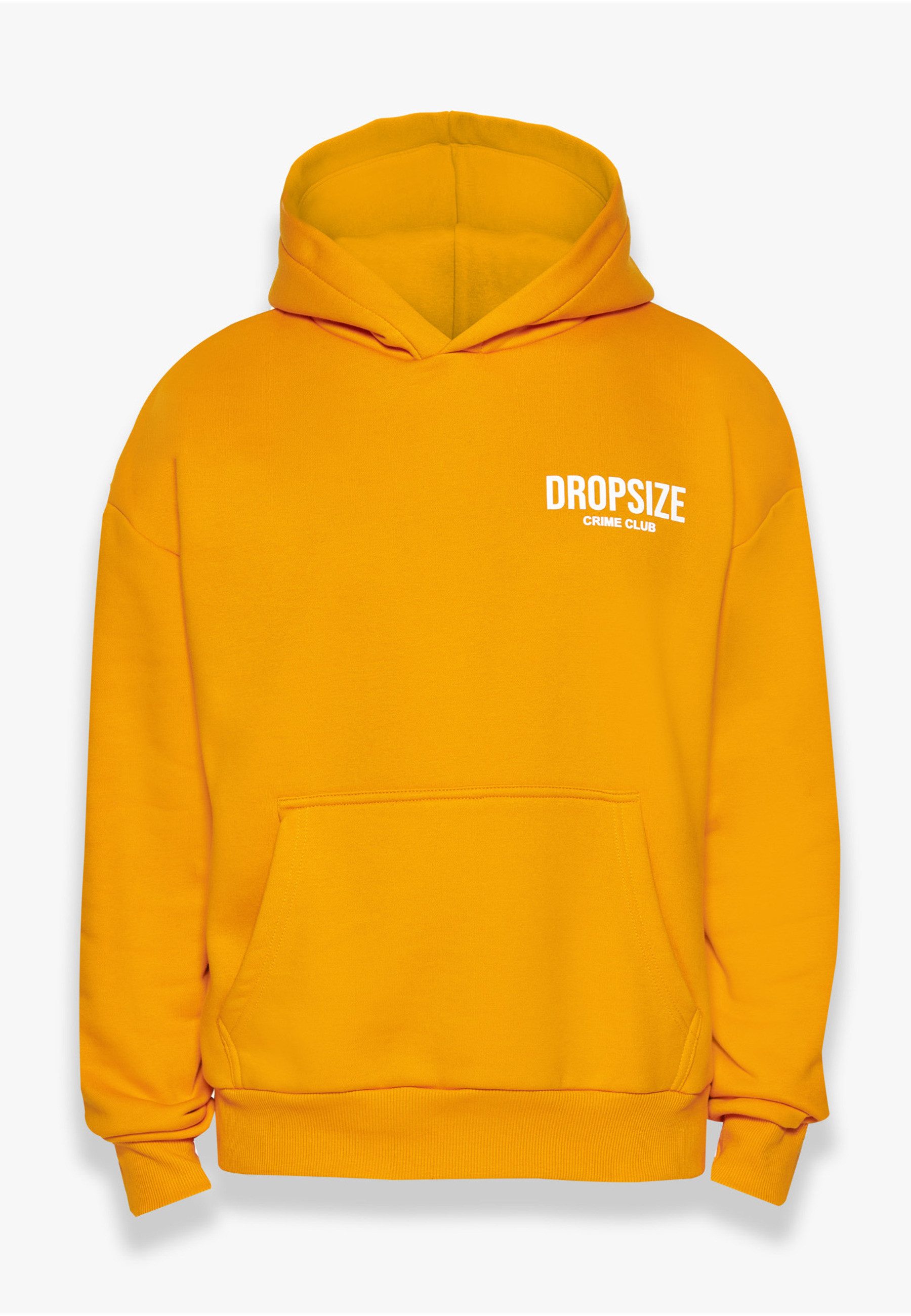 Dropsize Kapuzensweatshirt Dropsize Herren Dropsize Heavy Oversize Crime Club Hoodie (1-tlg)
