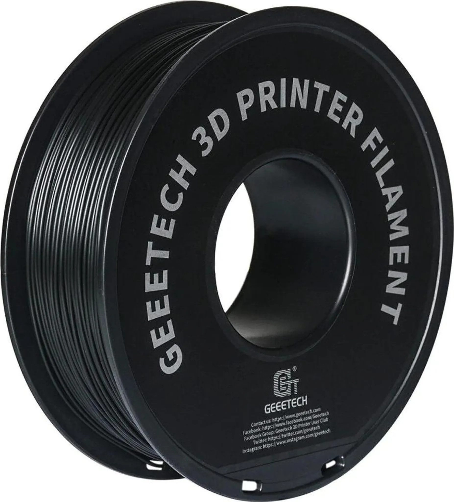 Geeetech Filament PLA 3D-Druckfilament 1,75mm 10KG, hohe Präzision, verstopfungsfrei, kompatibel mit FDM 3D-Druckern
