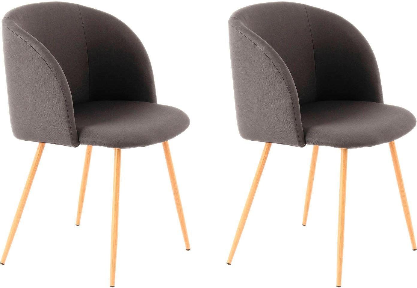 Kayoom Stuhl Celina 210 2er-Set, Polsterstuhl, Sitzfläche aus Schaumstoff (Set, 2 St), bequem, zeitlos, Hingucker in jedem Wohnbereich
