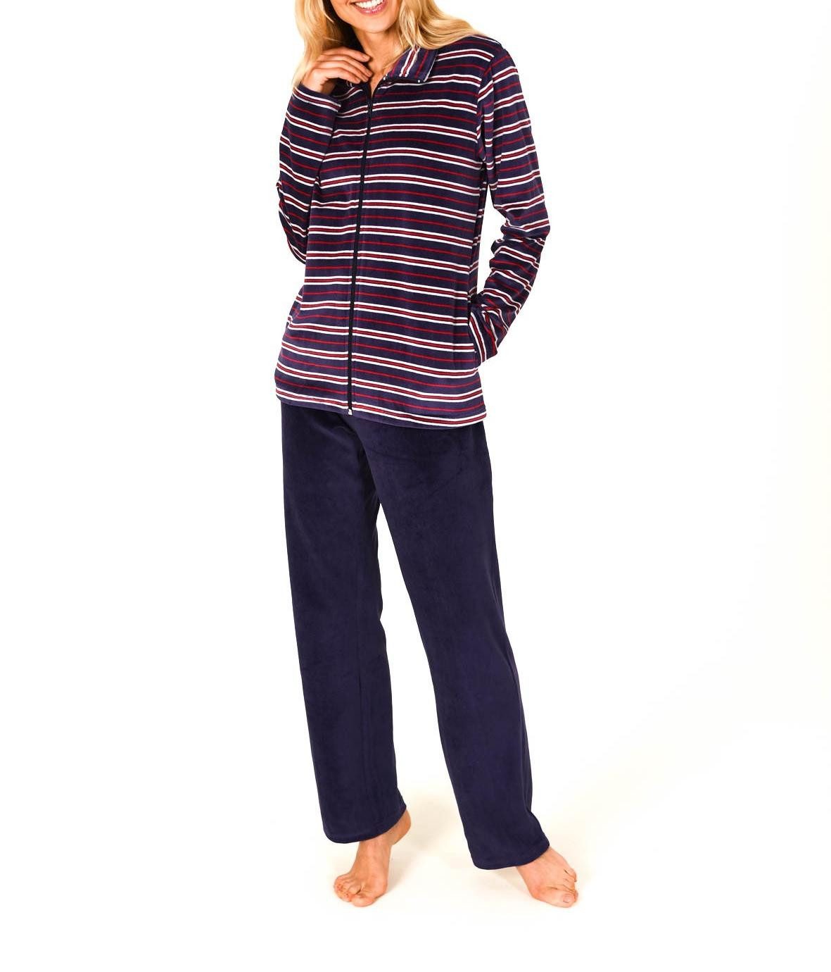 Normann Relaxanzug Damen Hausanzug Homewear Nicky Velvet - 57669