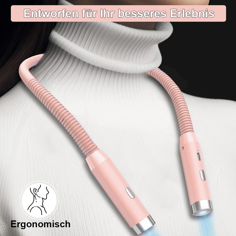 Merry 2024 LED Leselampe LED Hals Leselampe Buch,Hals-Leseleuchte,Leselichter,Wiederaufladbar, Perfekt zum Lesen,Stricken,Reparieren