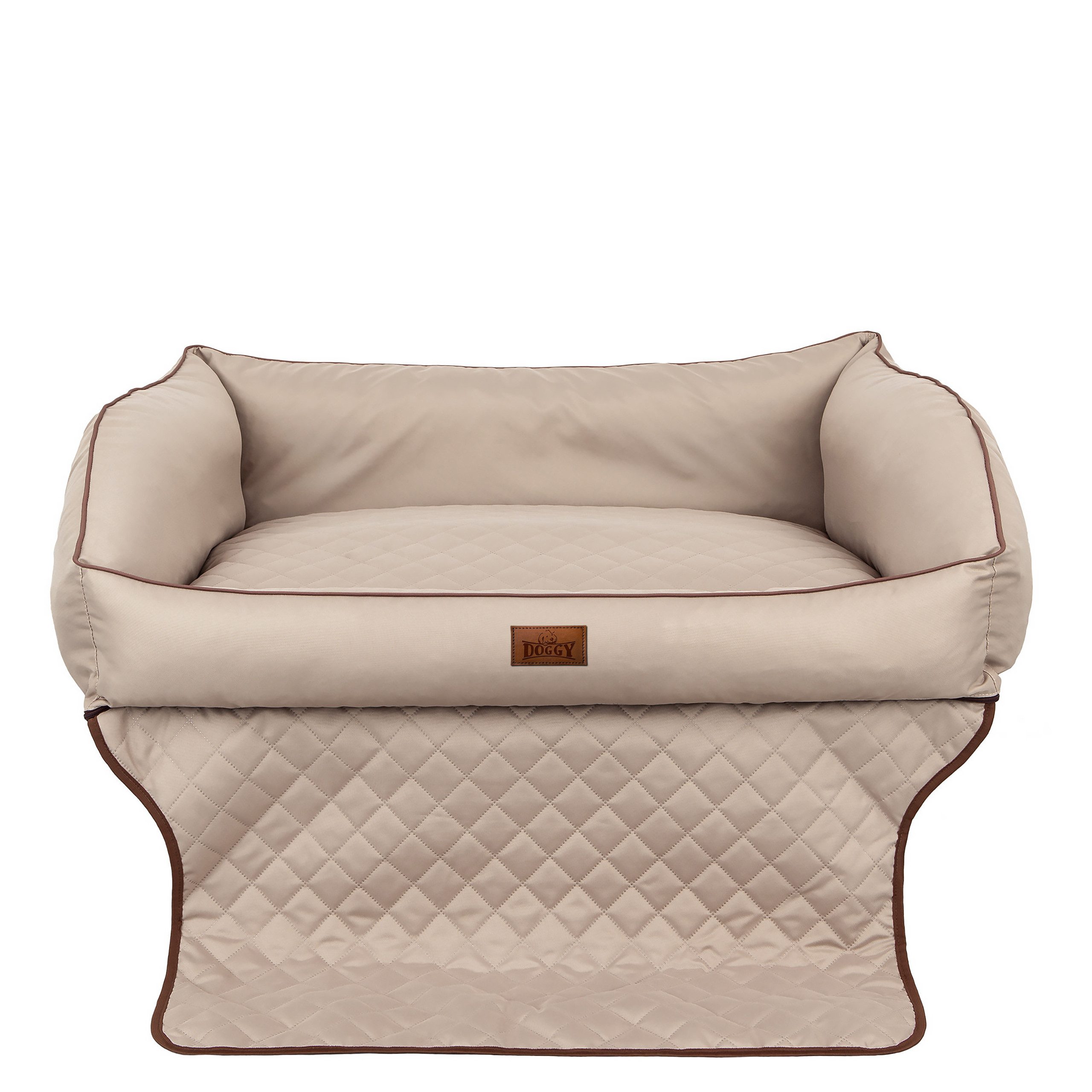 Hobbydog Tier-Autobett Royal Trunk Kofferraum-Hundebett mit Stoßstangenschutz, Stoßstangenschutz, für den Kofferraum, abnehmbarer Bezug