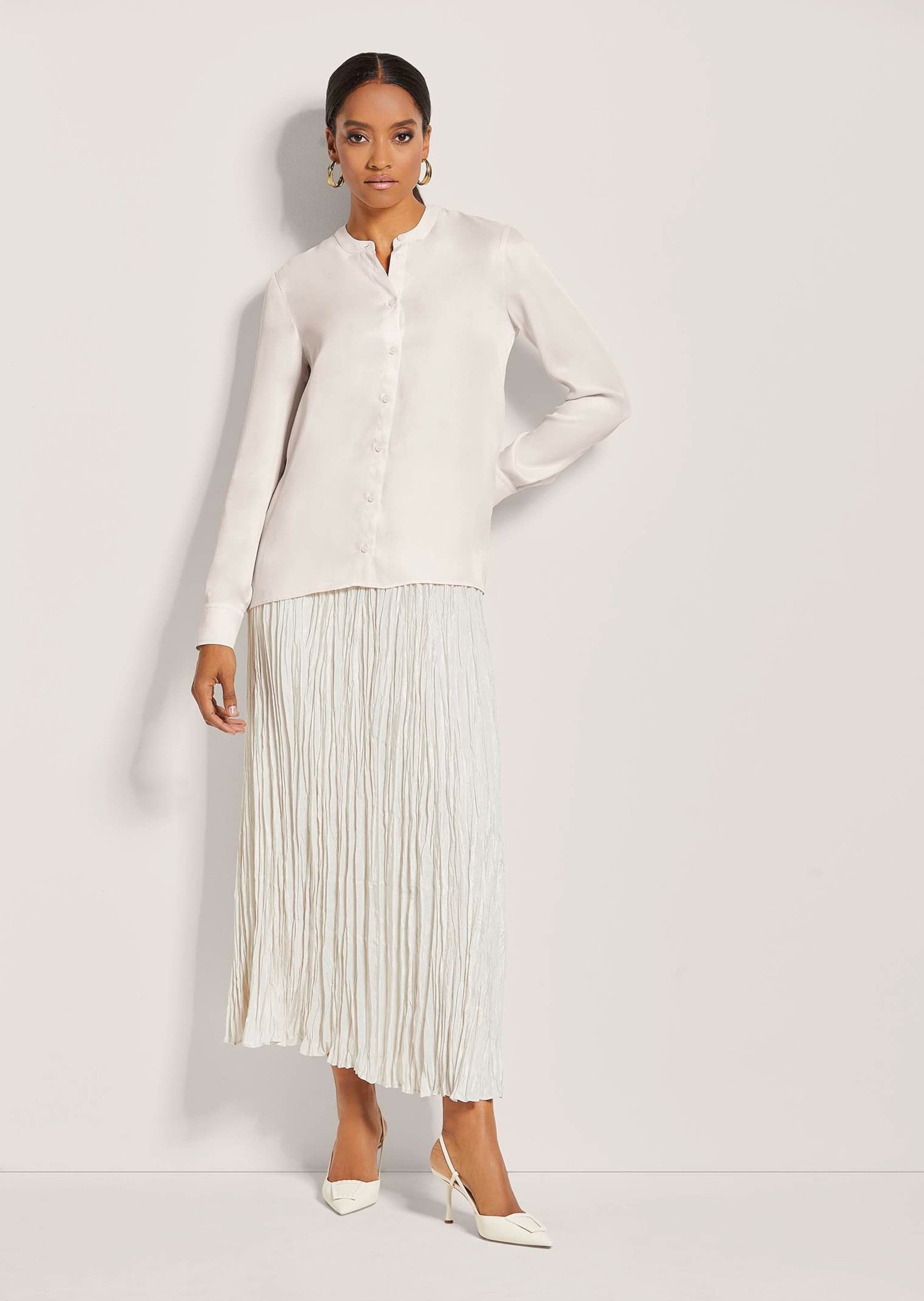 MADELEINE Langarmbluse Rundhals-Bluse günstig online kaufen