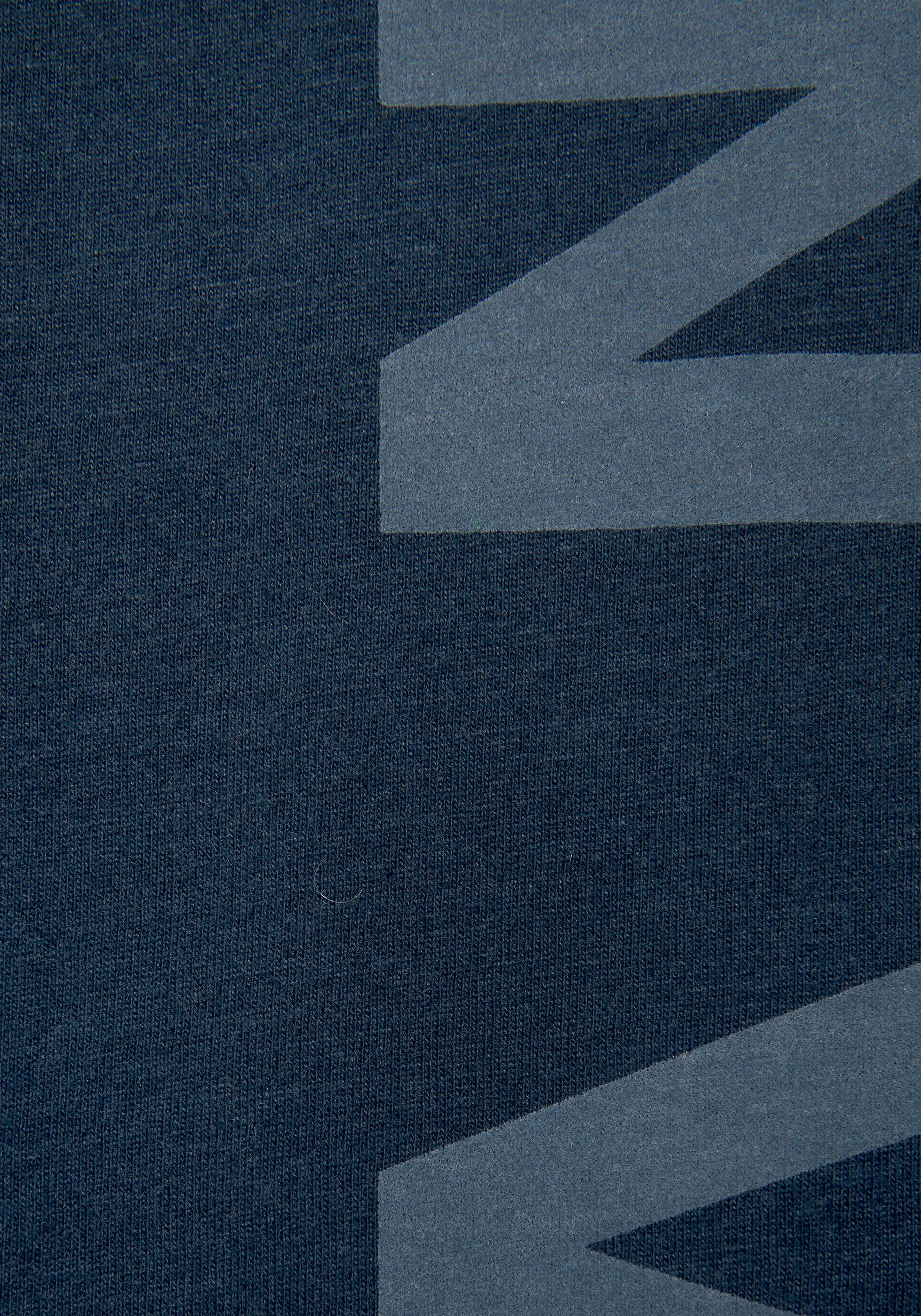 Elbsand Longsleeve Tinna mit Logodruck hinten, Langarmshirt aus Baumwoll-Mix, sportlich-casual