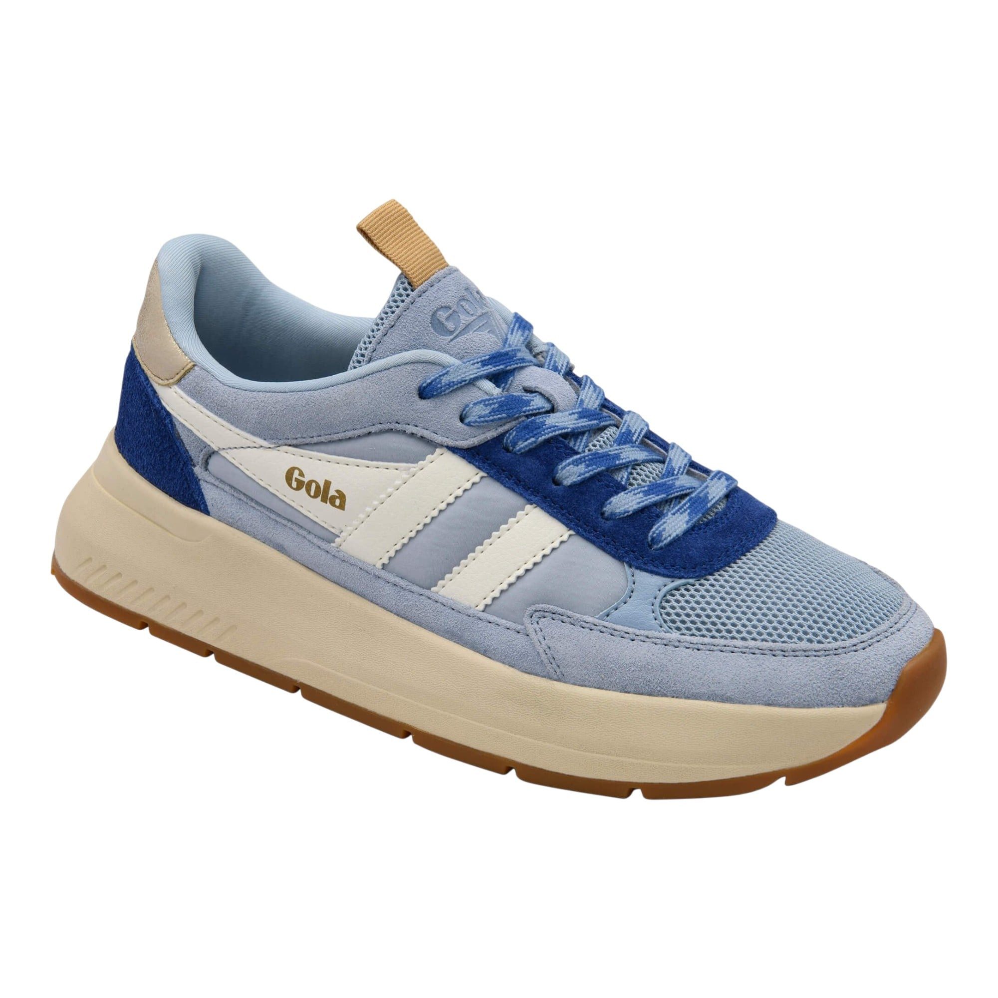 Gola Phoenix hellblau/gold Damen Sneaker