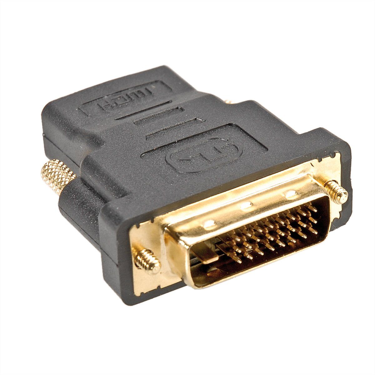 HDMI-DVI Adapter, HDMI BU / DVI-D ST Audio- & Video-Adapter