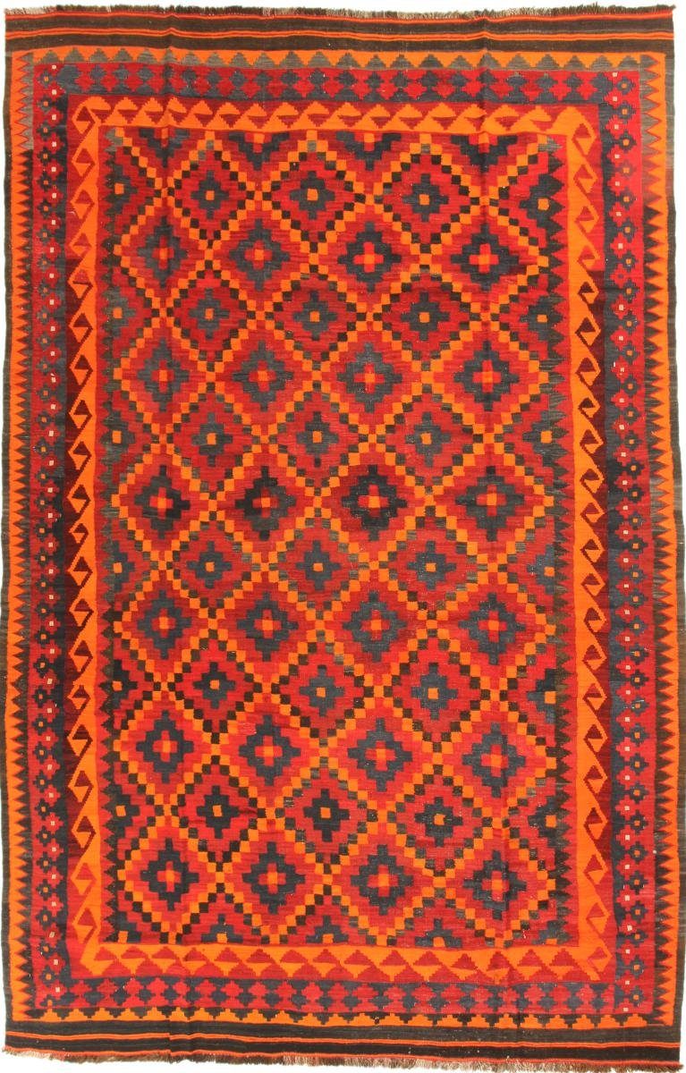 rechteckig, mm Antik Trading, 3 Handgewebter Orientteppich, 245x373 Afghan Orientteppich Nain Kelim Höhe: