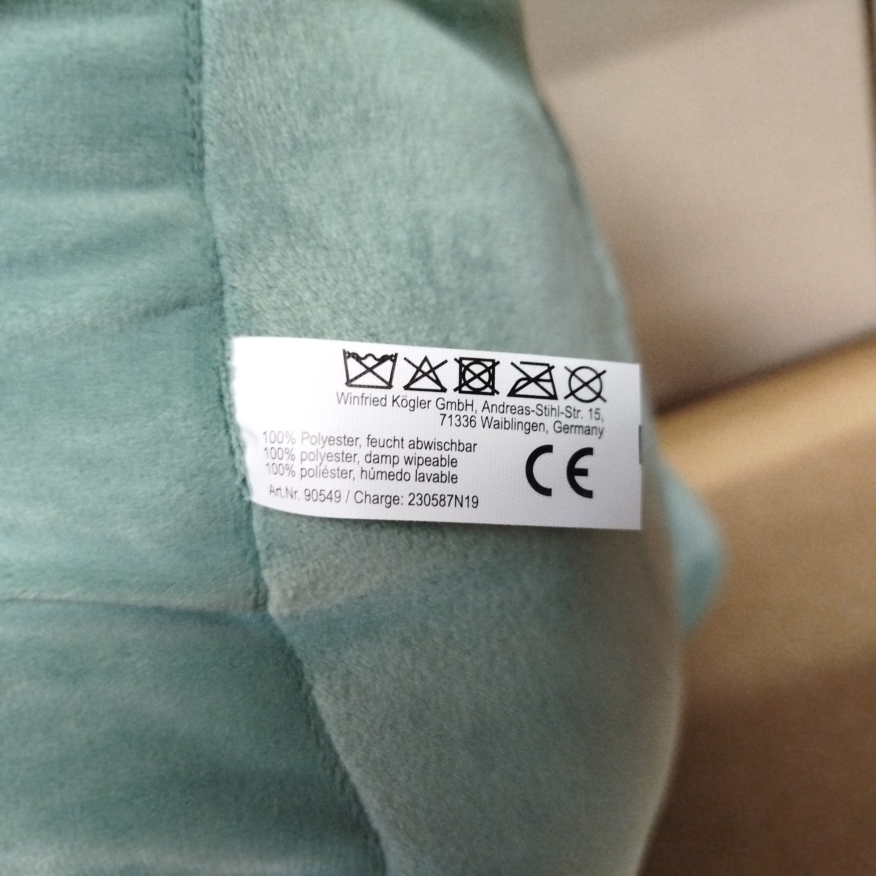 Kögler Kuscheltier Dino XL Kuscheltier in grün