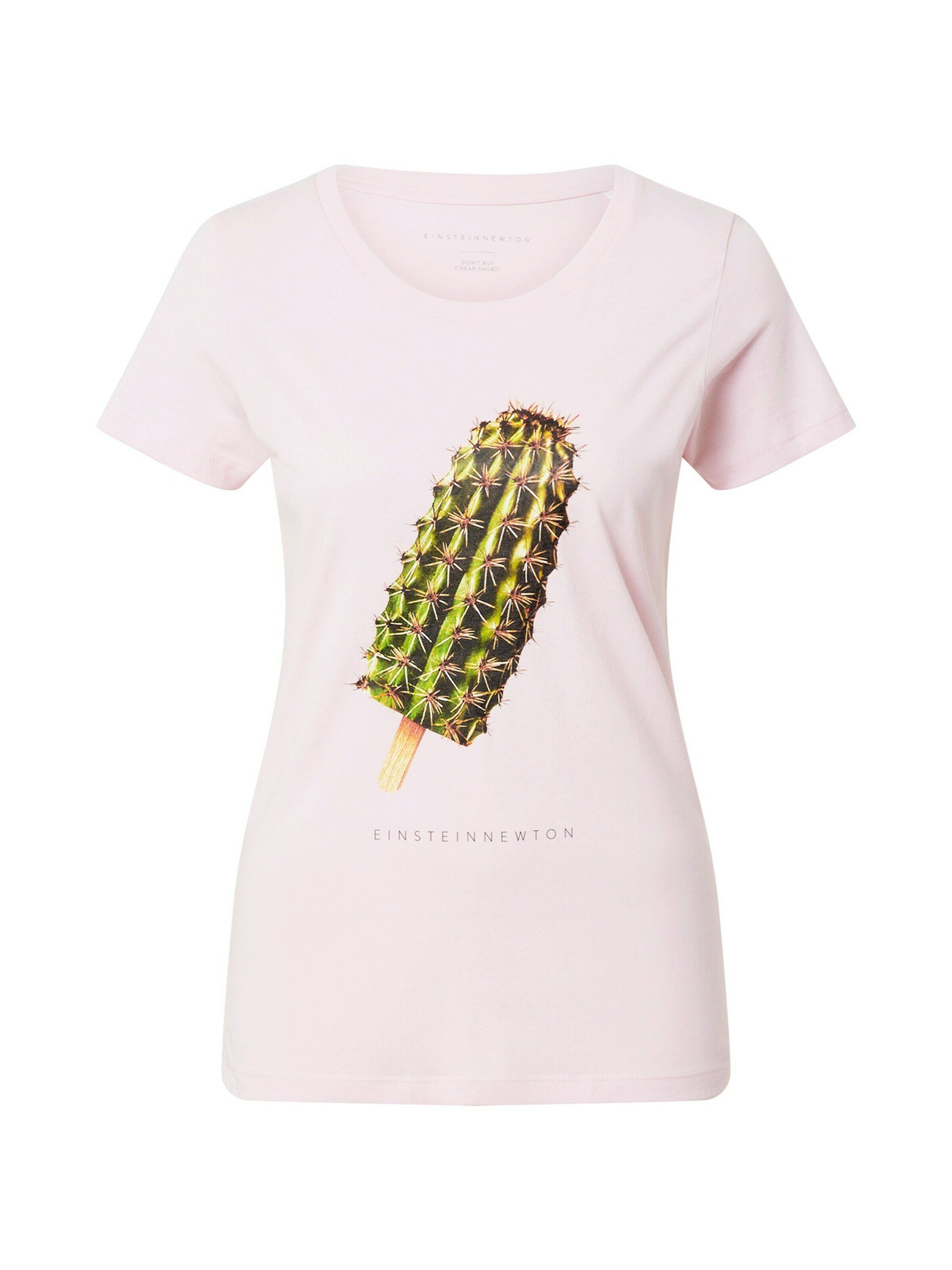 EINSTEIN & NEWTON Detail Cactus T-Shirt Weiteres (1-tlg) Ice