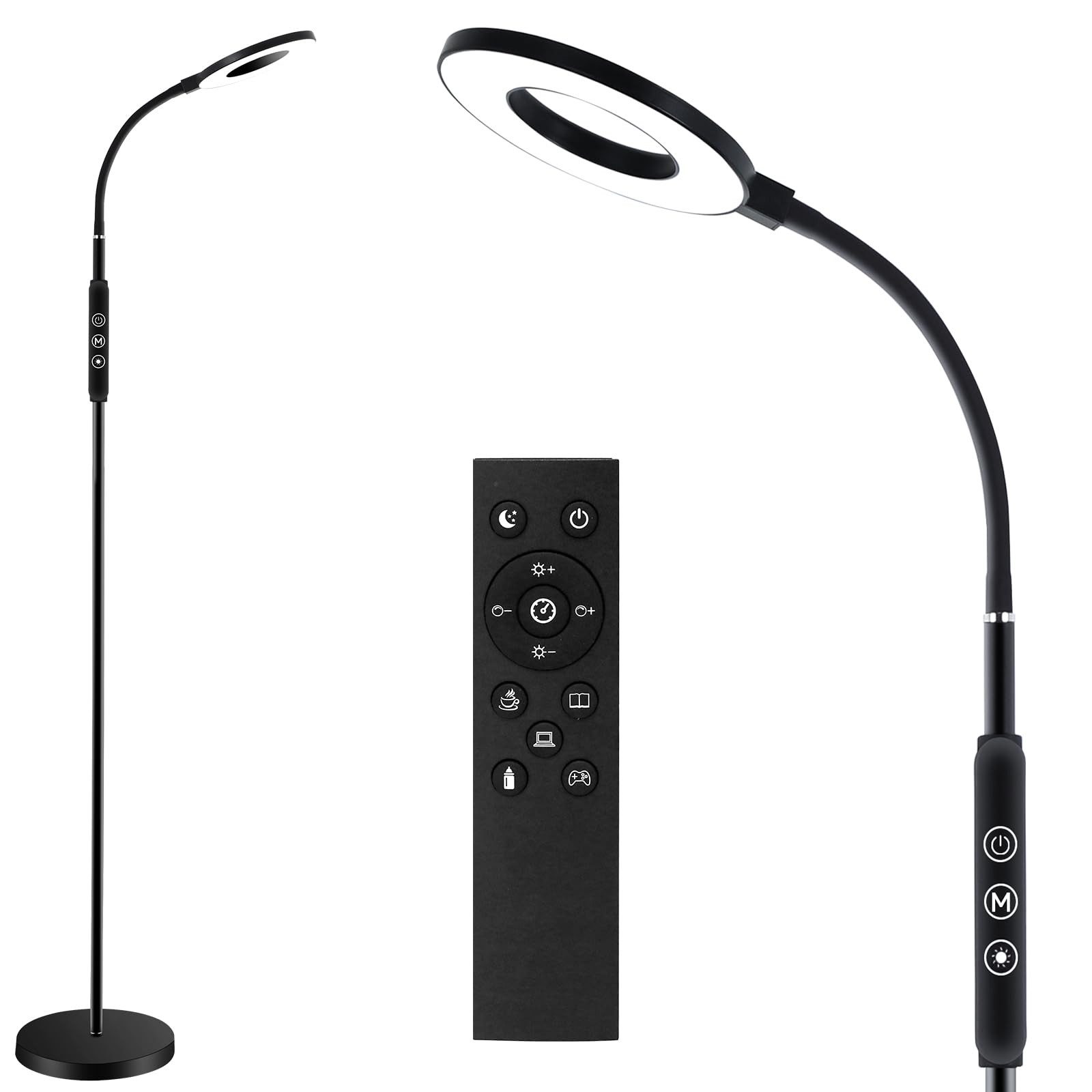 Oraymin LED Stehlampe Dimmbar Wohnzimmer 12W günstig online kaufen