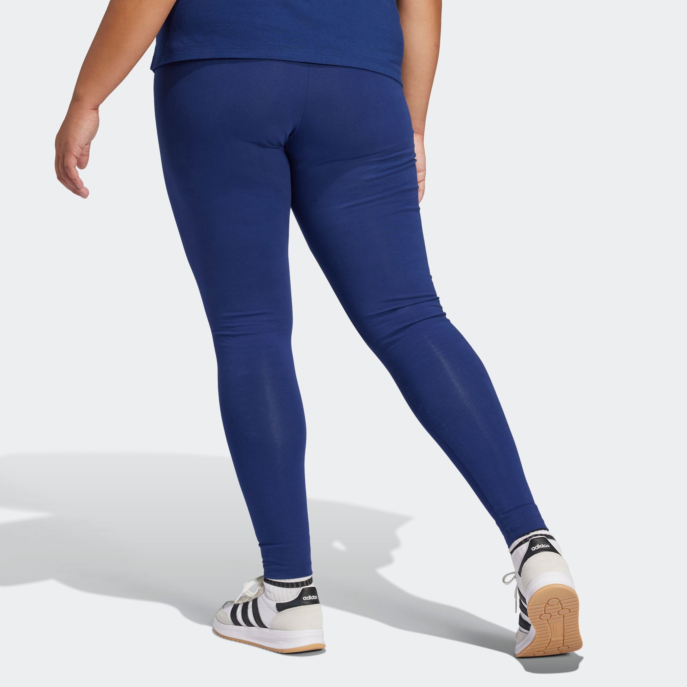 adidas Sportswear Trainingstights W LIN SJLEG INC (1-tlg) sportlicher Stil, aus Baumwolle mit Stretchanteil, hoher Bund