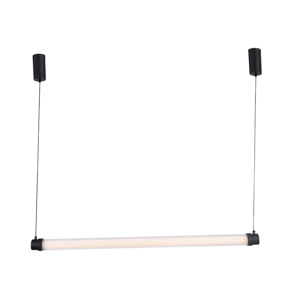 V-TAC LED-Hängeleuchte, LED-Leuchtmittel fest verbaut, Warmweiß, Hängeleuchte Pendellampe Wohnzimmerlampe Metall Schwarz-Weiß