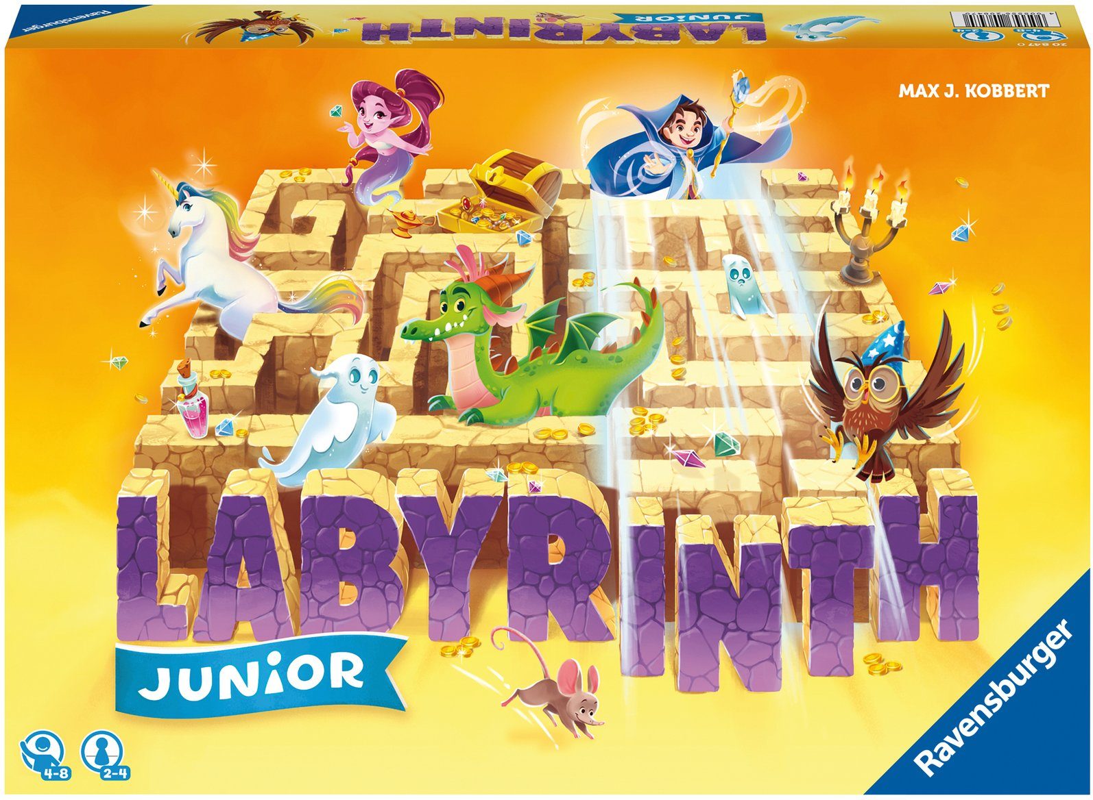 Ravensburger Spiel Junior Labyrinth, Merkspiel, Made in Europe