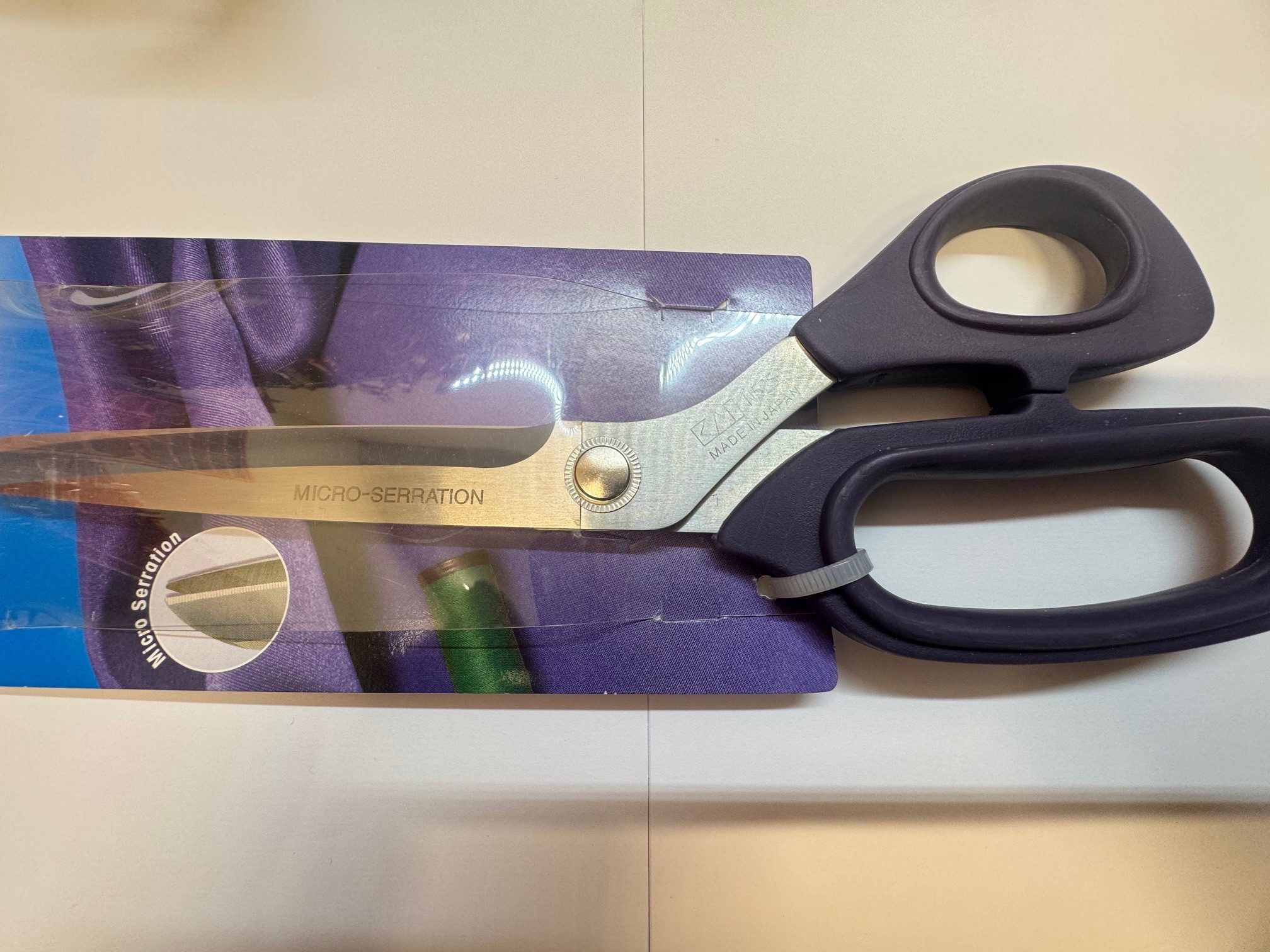 Prym Stoffscheren Schneiderschere "Professional" Xact 25cm, Micro Serration