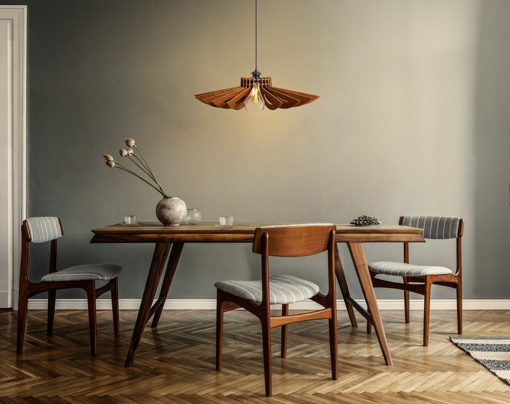 Opviq Kronleuchter MDF BODY, 45 cm H1555 günstig online kaufen