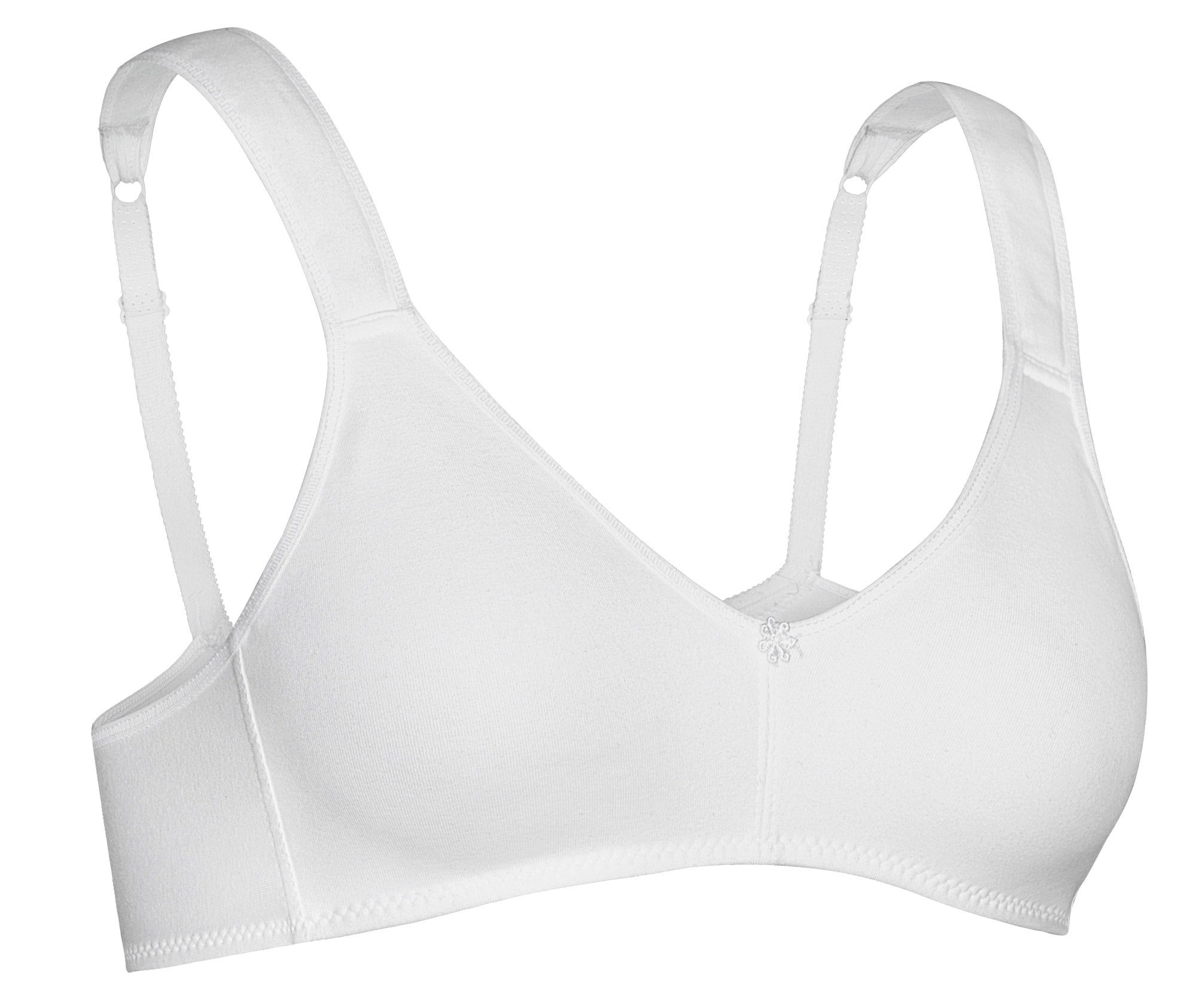 Naturana Bügelloser BH Athleisure (1-tlg) vorgeformte Cups, breite Träger, ohne Bügel, bequem, Baumwollmix