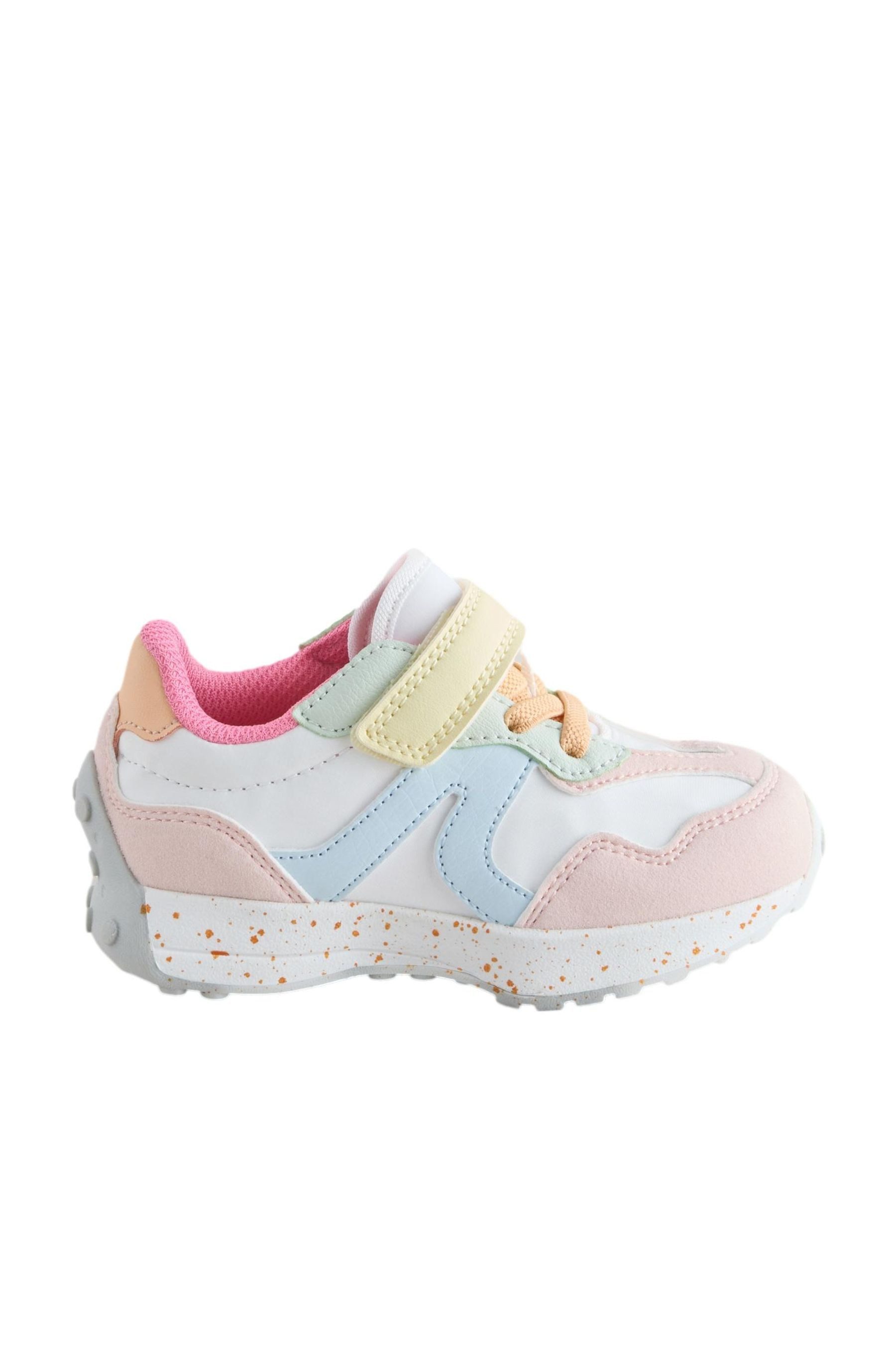 Sneaker mit Klettverschluss + Elastikschnürsenkel Sneaker
