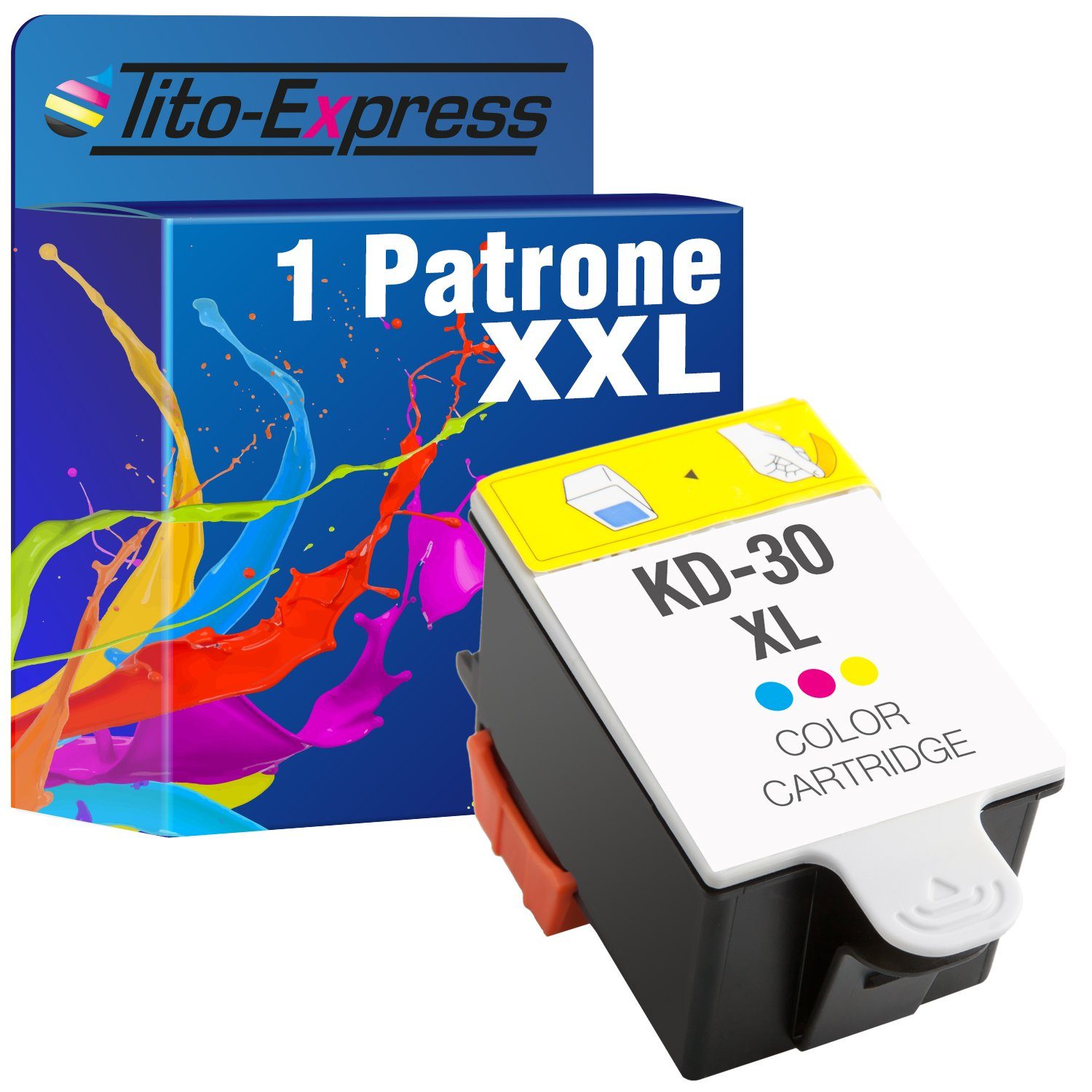 Tito-Express ersetzt Kodak 30 Color Tintenpatrone (für ESP 1.2 ESP 3.2 ESP C110 ESP C115 ESP C310 ESP C315 C330 ESP C360)
