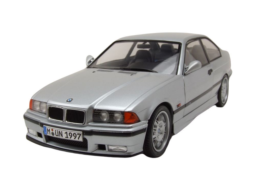 Modellauto BMW M3 E36 Coupe 1990 silber