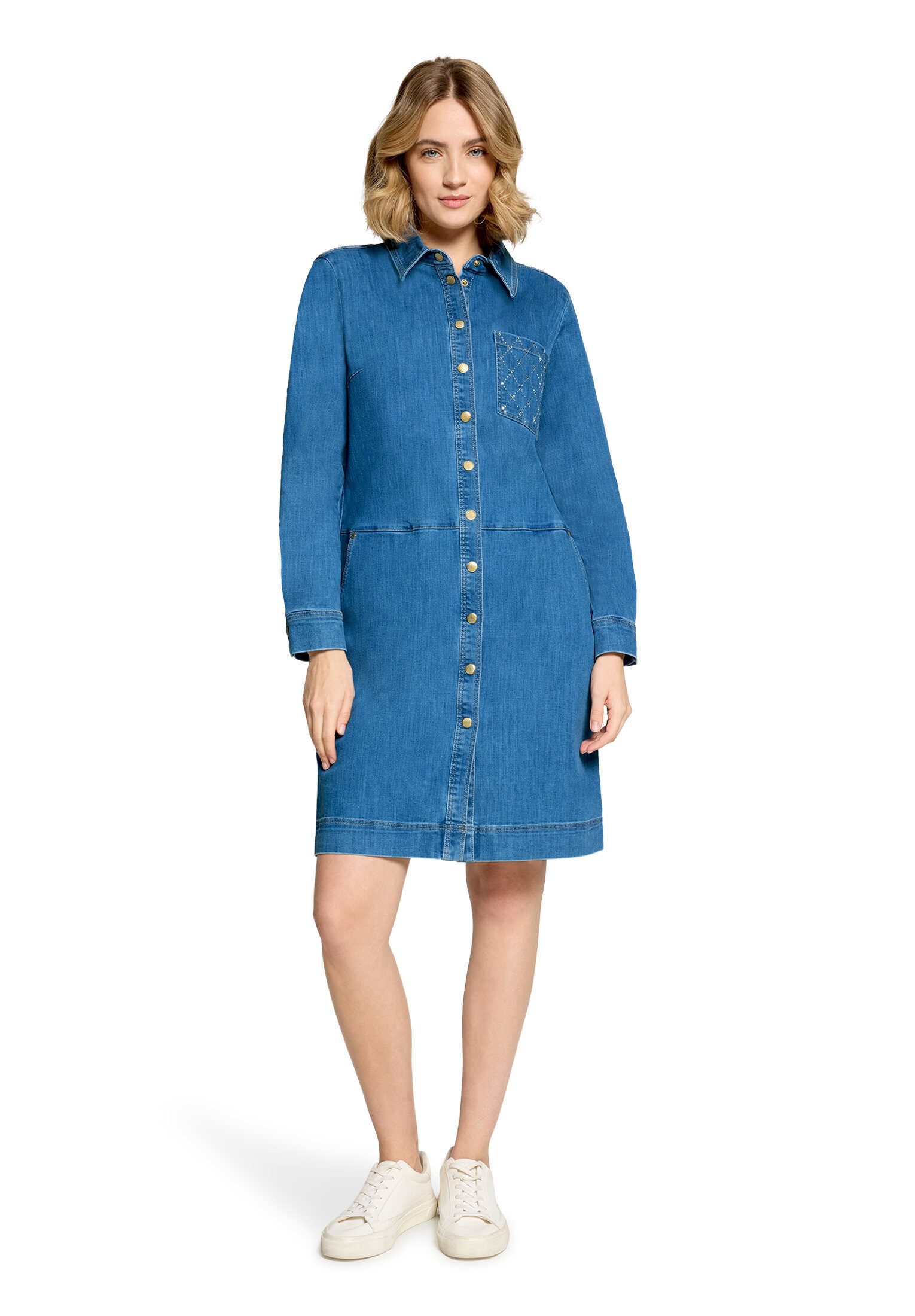Betty Barclay Hemdblusenkleid Damen mit Knopfleiste