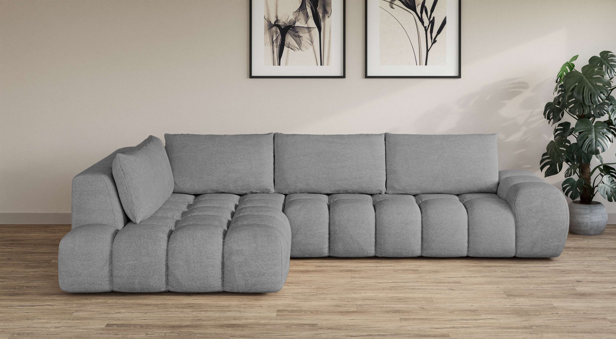 INOSIGN Ecksofa AZITA klein, L-Form, elegant günstig online kaufen