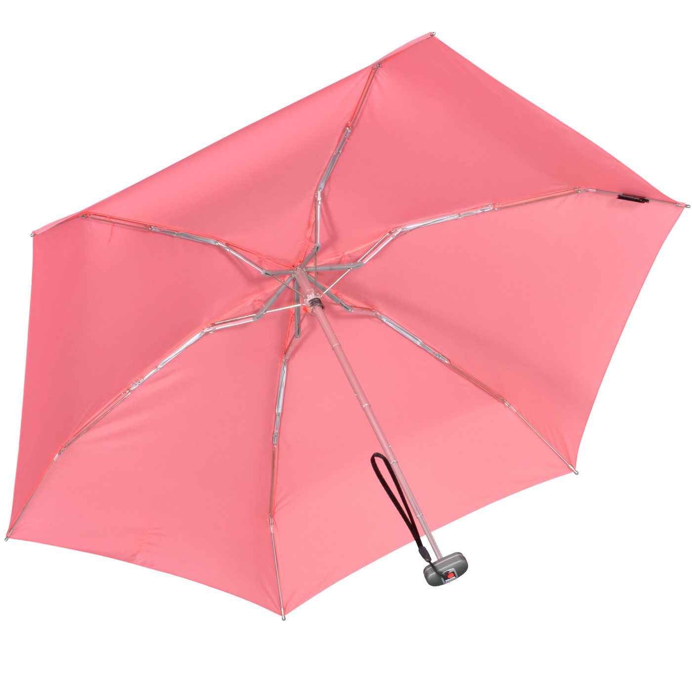 Knirps® Taschenregenschirm Mini-Schirm Travel klein leicht kompakt, mit UV-Schutz in sommerlichen Farben – Bild 5 von 5