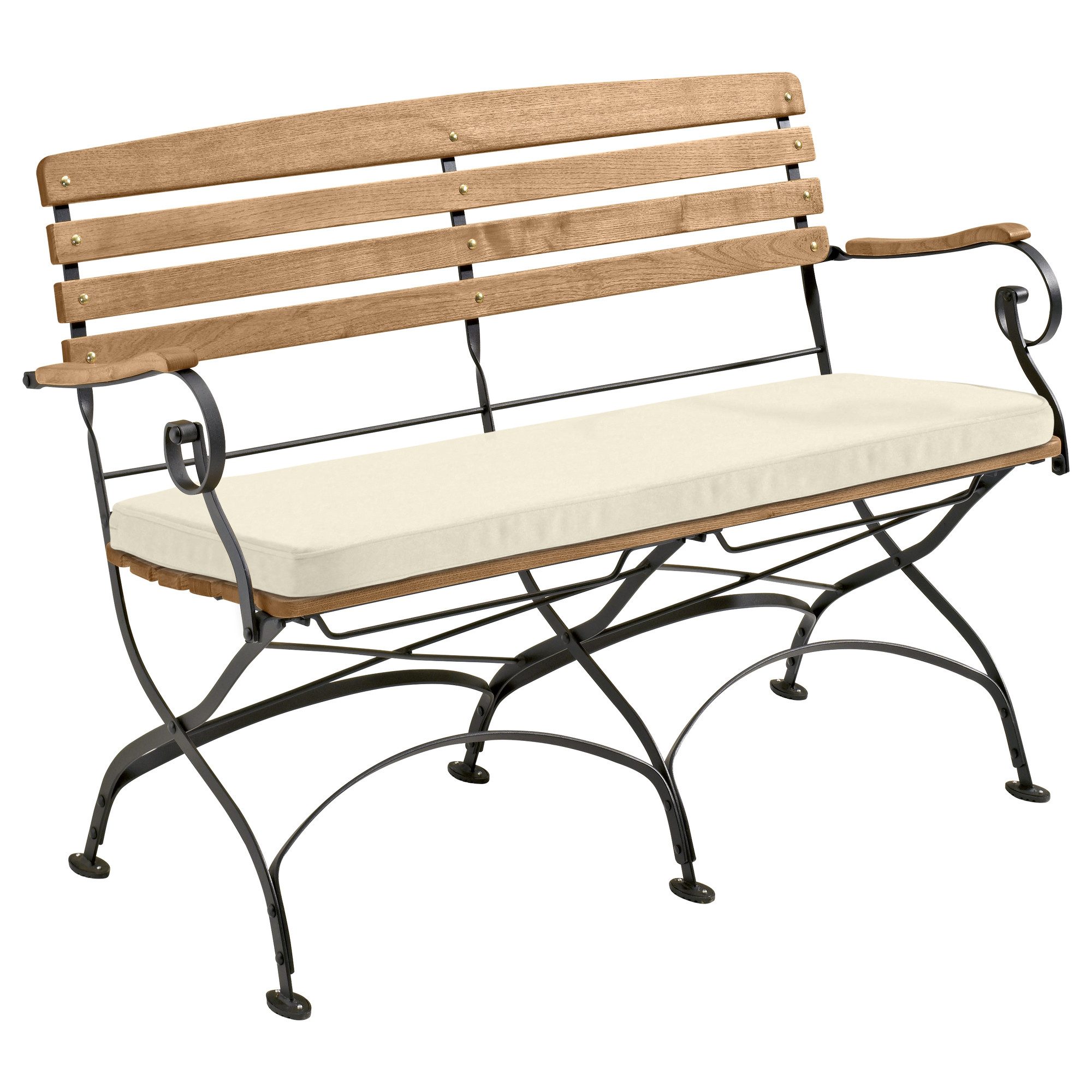 memo Stuhl Auflage Maja M8186 Gartenbank 120cm natur