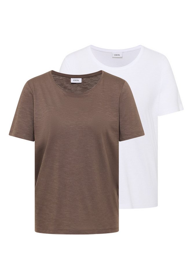CECIL T-Shirt im Basic-Style
