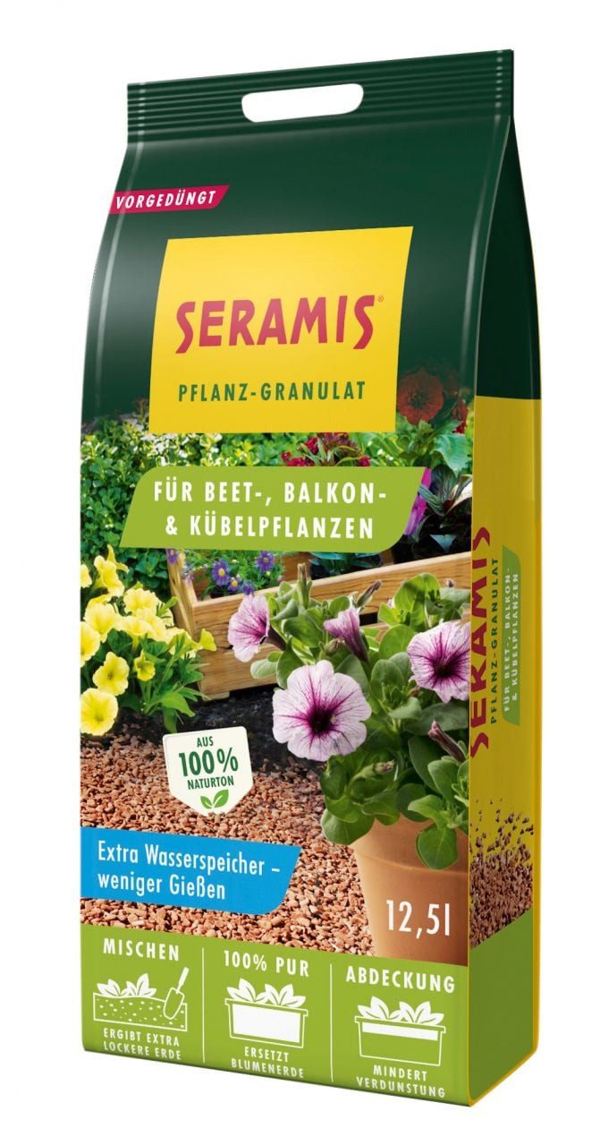 Seramis Pflanzendünger Seramis Pflanz-Granulat für Beet- Balkon- &