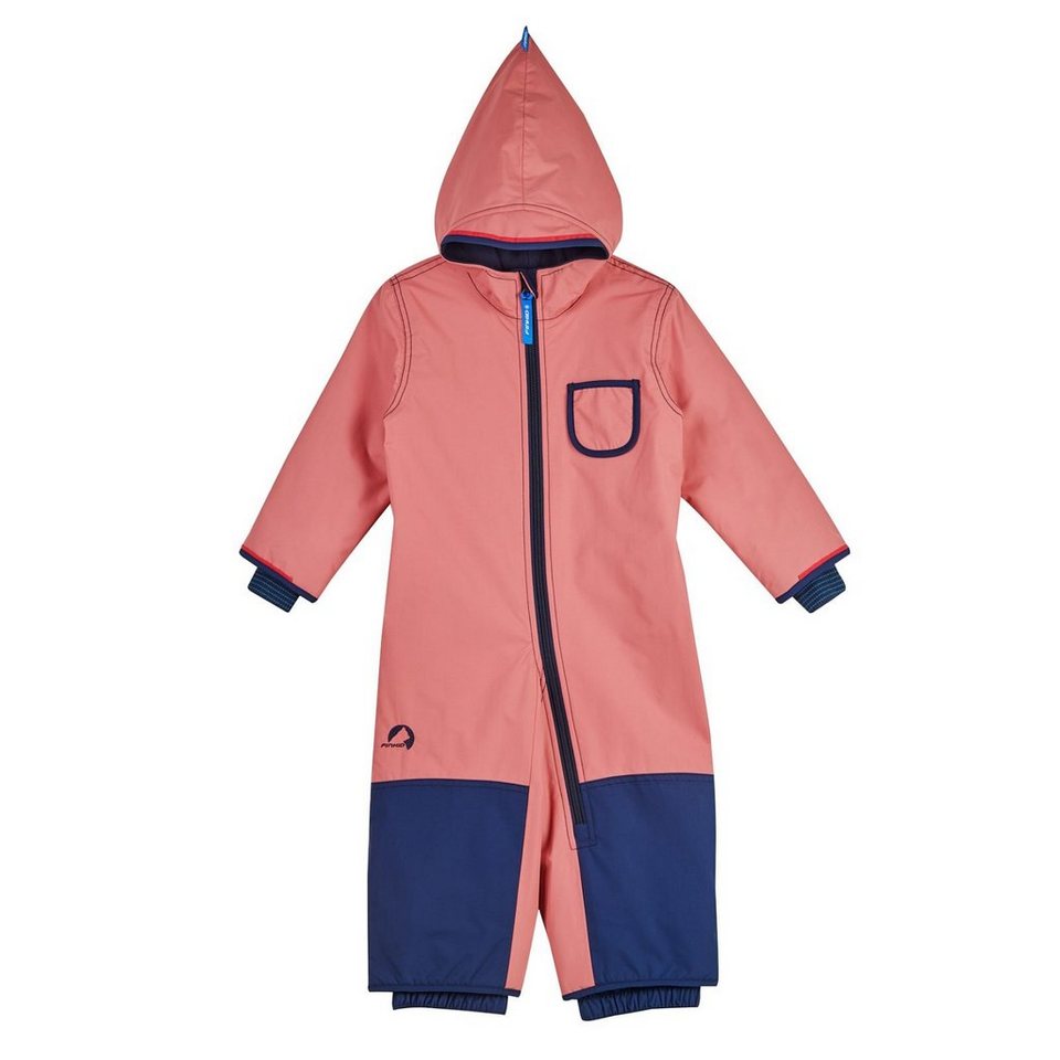 Finkid Schneeoverall Finkid Pikku Winter Eko Rose Navy Schneeanzug  Schneeoverall Winteranzug Wetterfest Atmungsaktiv, Wasser und Schmutz  abweisend