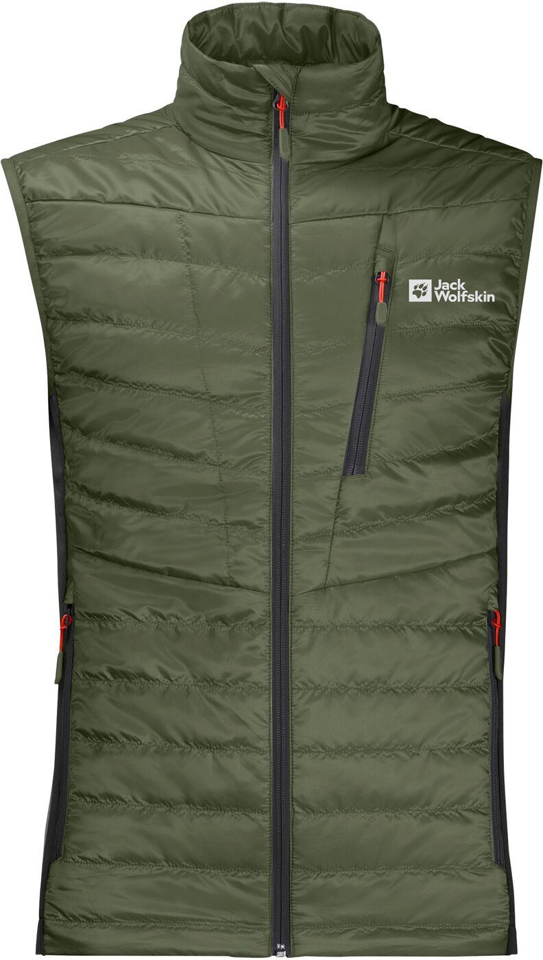 Jack Wolfskin Funktionsweste ROUTEBURN PRO INS VEST M GREENWOOD