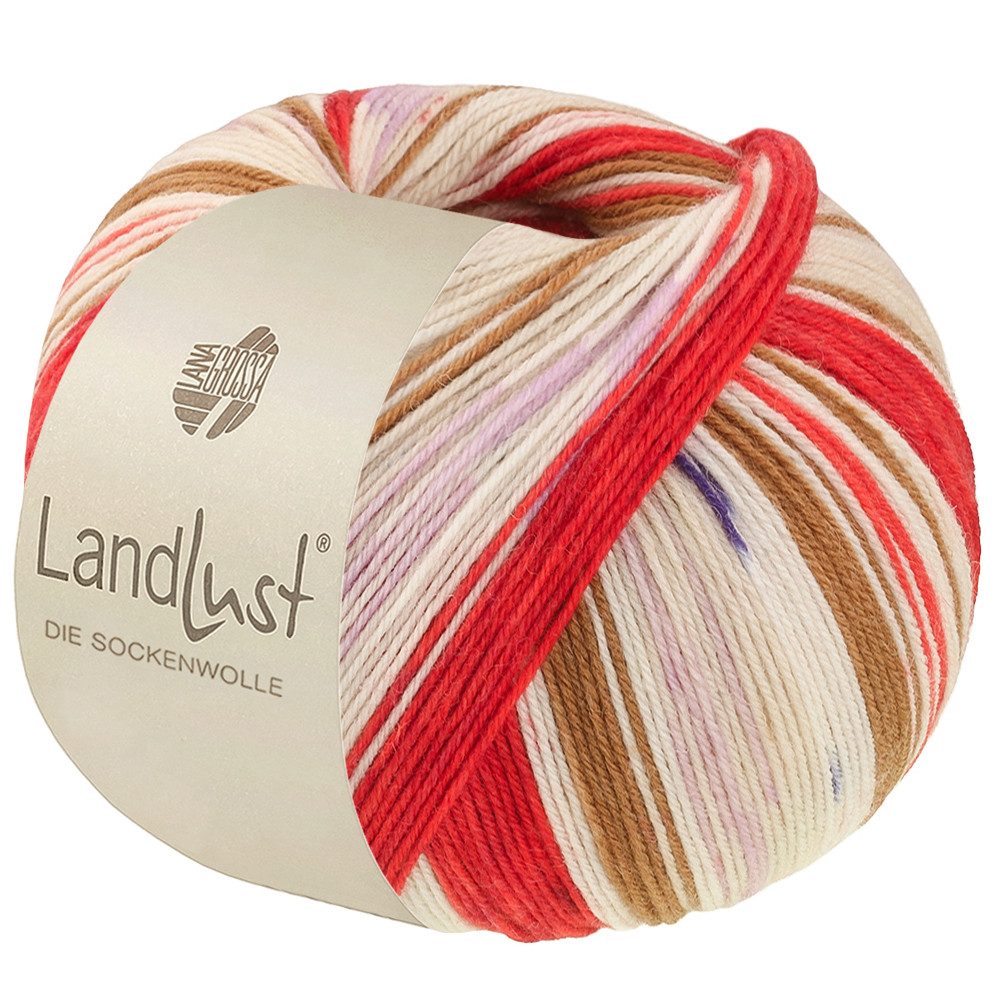 LANA GROSSA LANDLUST DIE SOCKENWOLLE Häkelwolle, 420 m (4-fach Sockenwolle von Lana Grossa und Landlust), 100 g