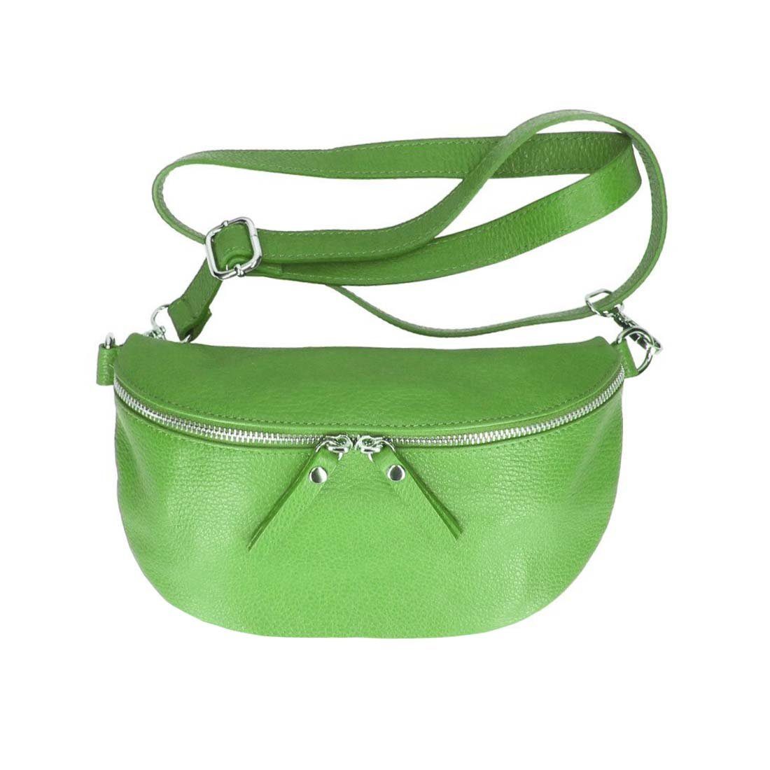 ITALYSHOP24 Bauchtasche Damen Leder Gürteltasche Hüfttasche günstig online kaufen
