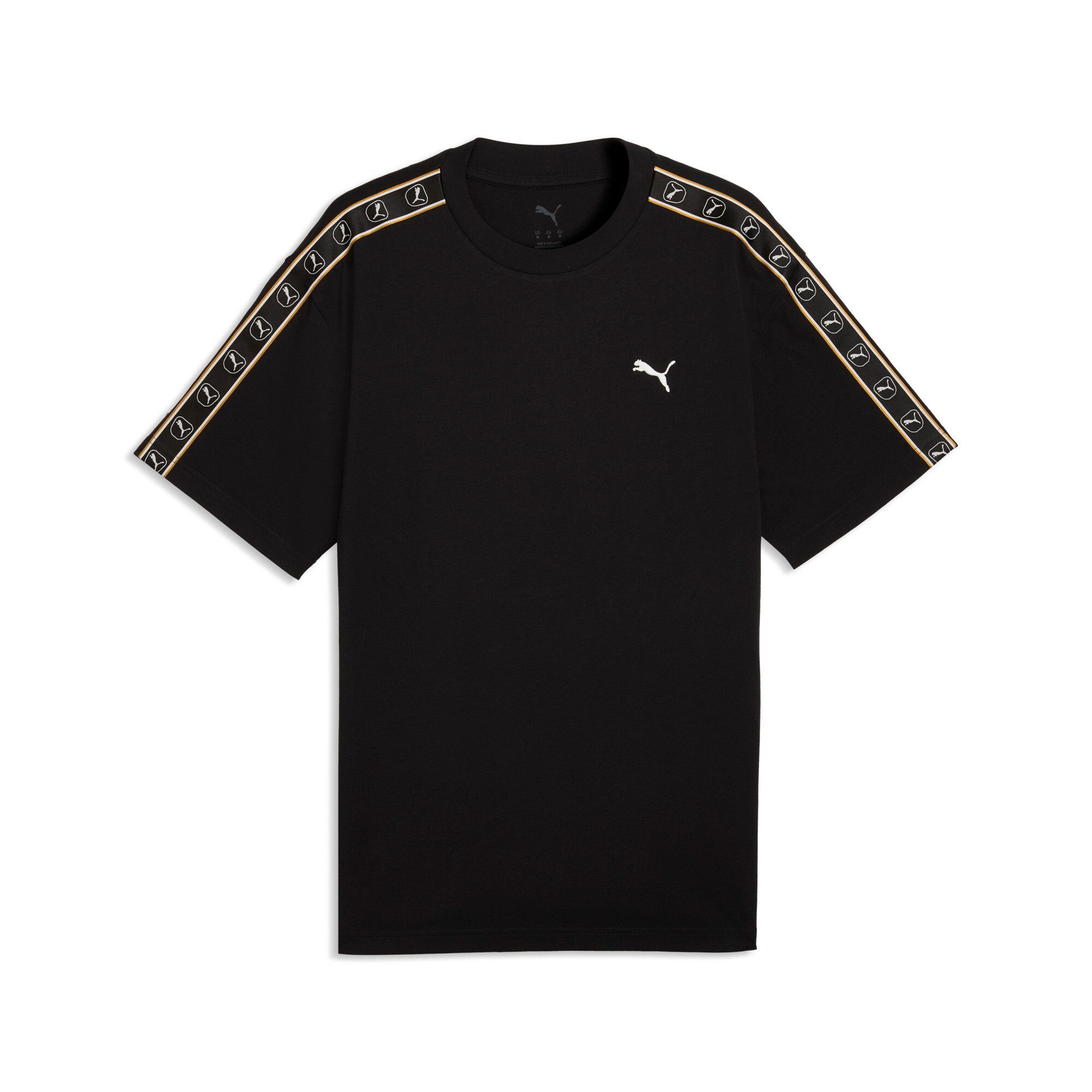 PUMA T-Shirt ESS ELEVATED TAPE RELAXED TEE mit Kurzarm, bedruckte oder unifarbene Optik, Relaxed Fit