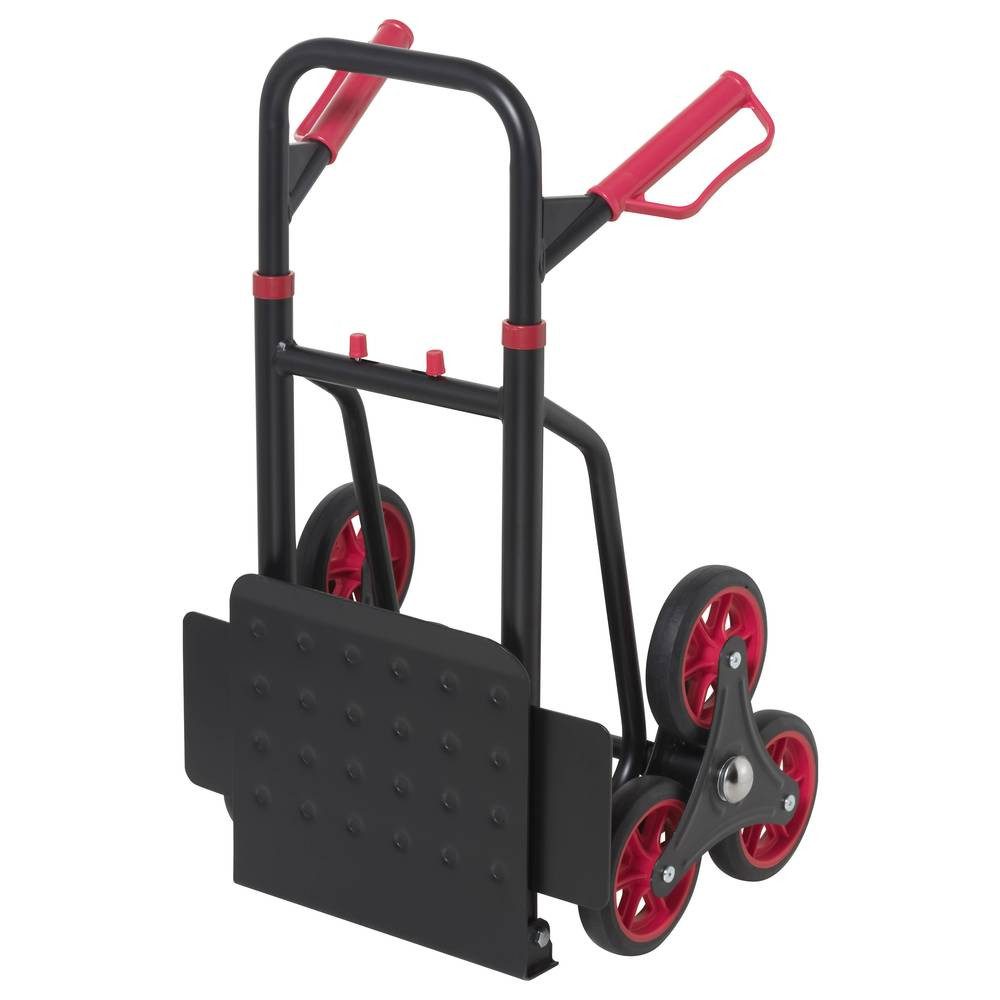TOOLCRAFT Sackkarre FALTBARE SACKKARRE TREPPENSTEIGER 150 KG TO-9650166, klappbar, höhenverstellbar