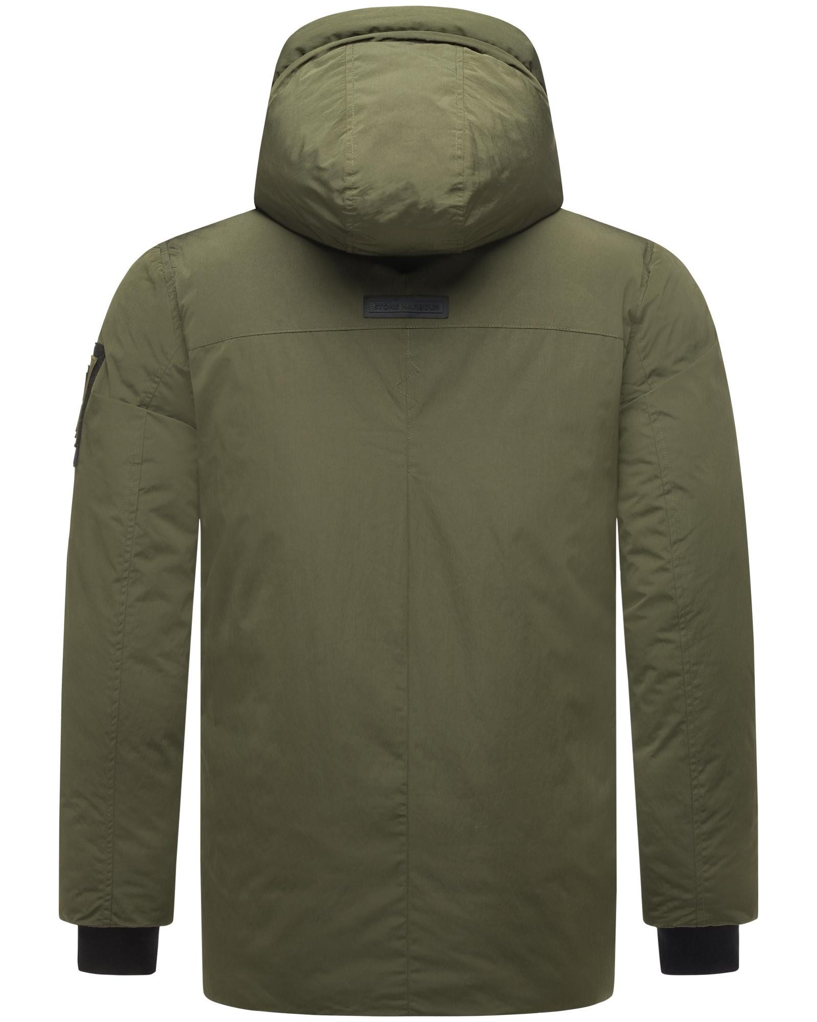 Stone Harbour Winterjacke Edriik XX Warm gefütterte kurze Herren Jacke für den Winter