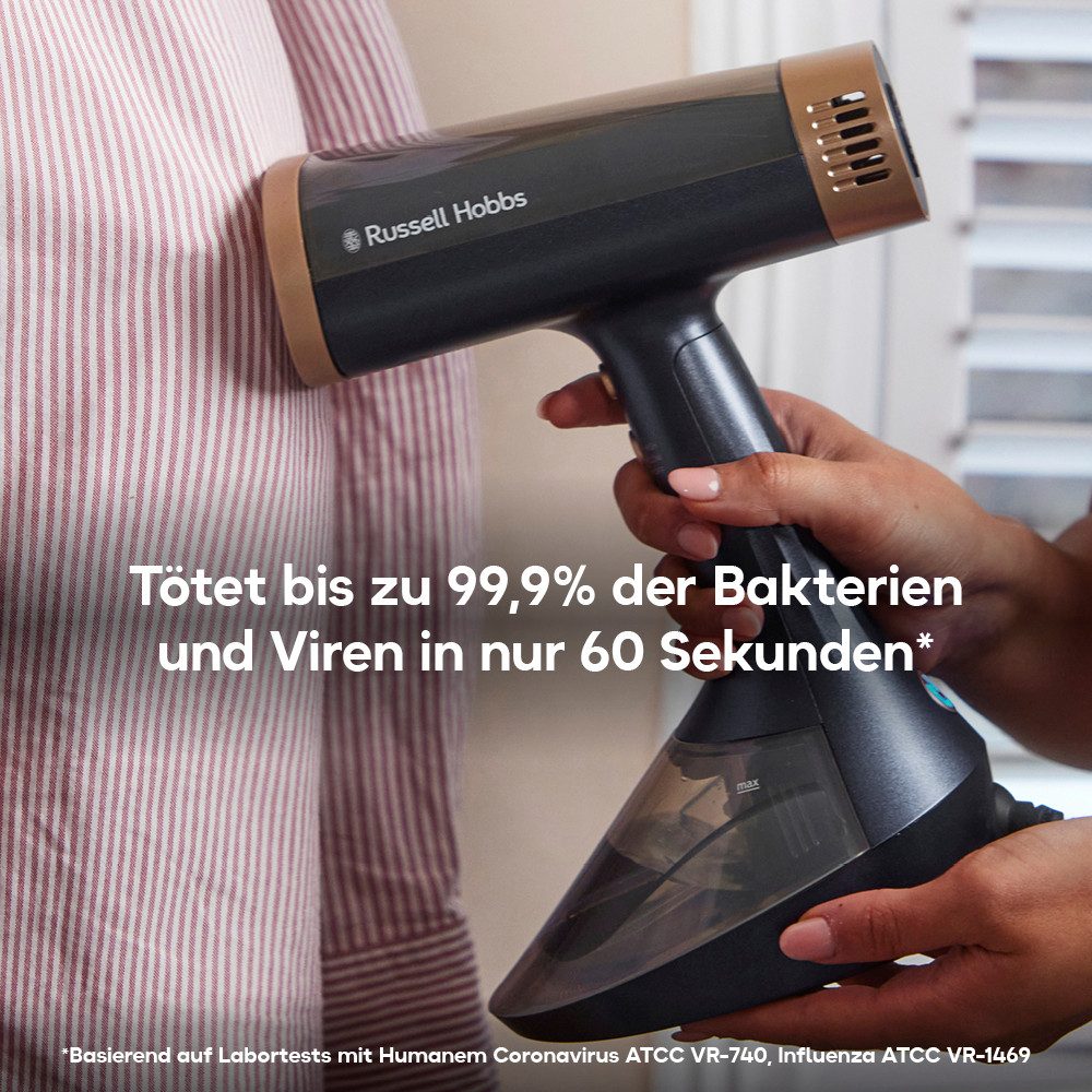 RUSSELL HOBBS Dampfbürste 28550-56 VacuSteam, 1400 W, 30 g Dampfausstoß, mit Keramik-Bügelsohle, 3 Einstellungen – Bild 5 von 5