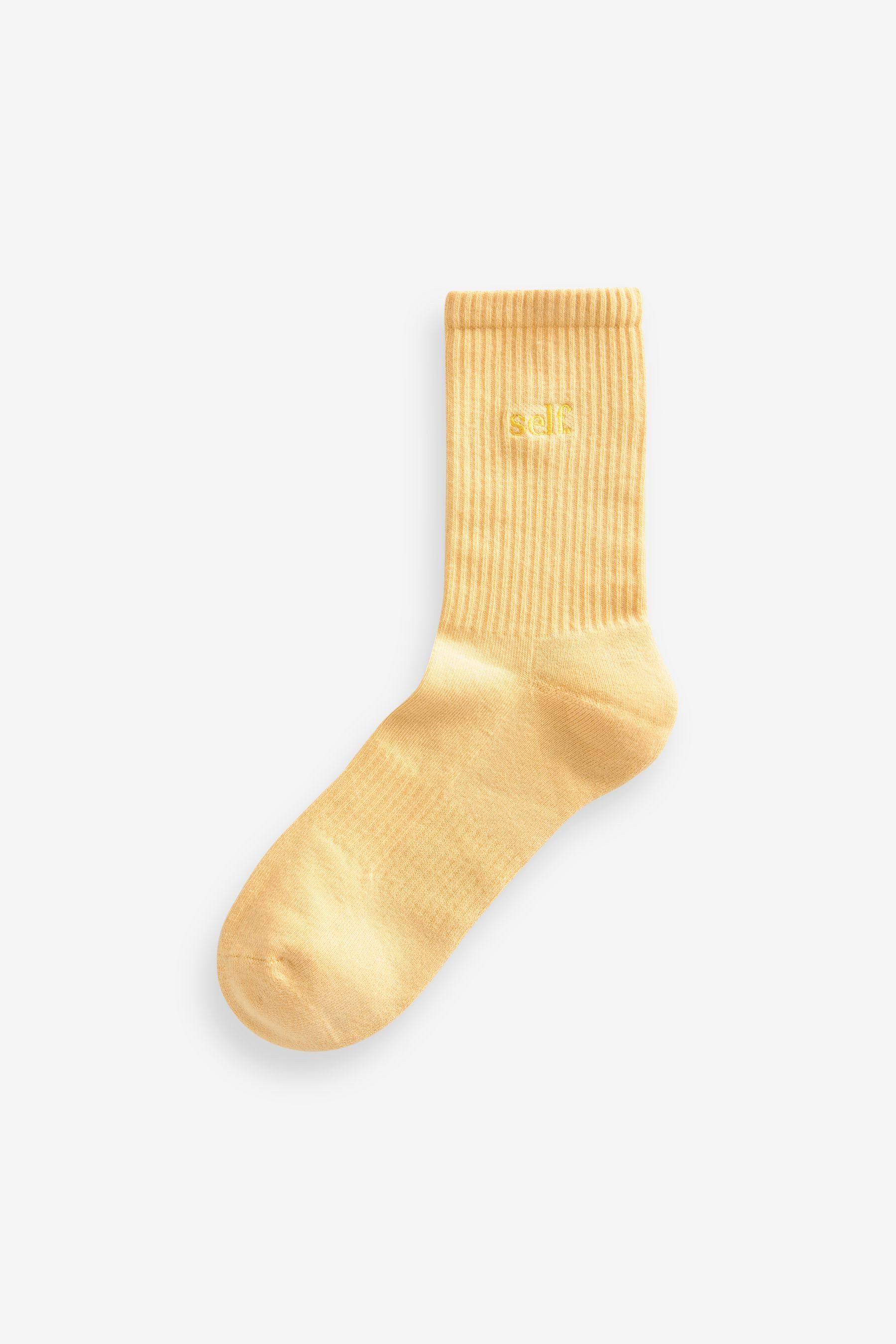 self Kurzsocken Self. 3er-Pack Lounge-Socken, gepolsterte Sohle (1-Paar)