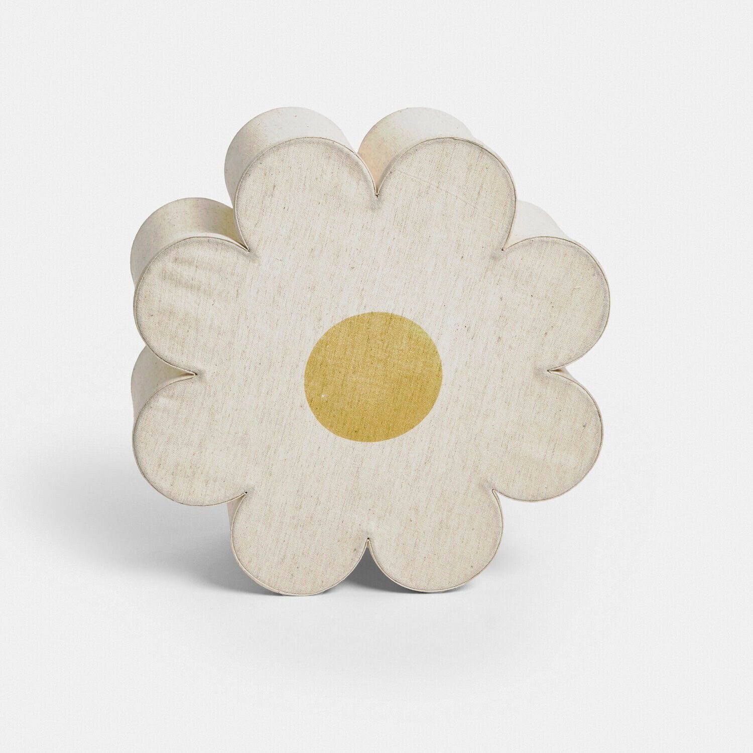 Mirabeau Wandleuchte Wandlampe Poppeline beige/gelb