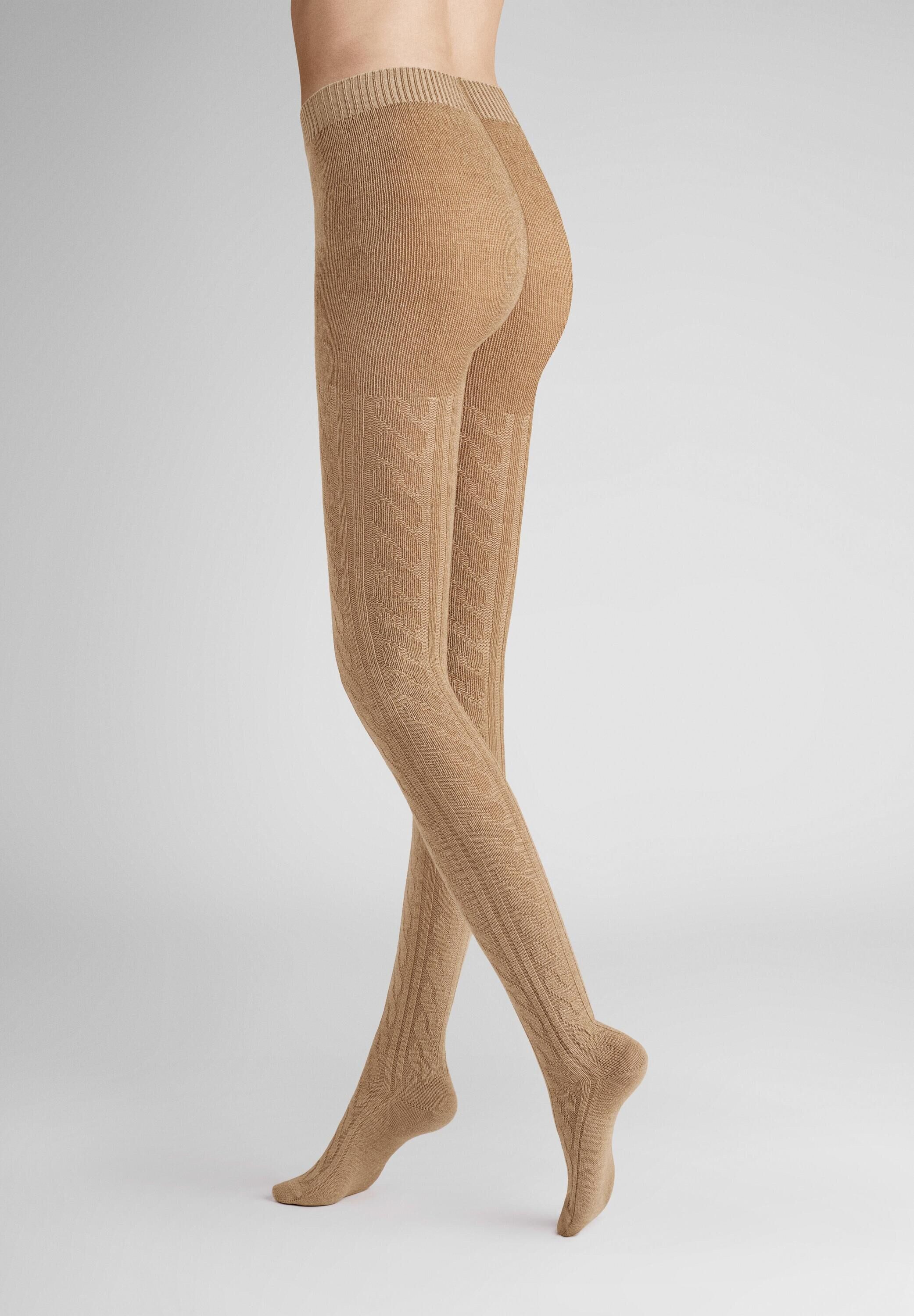 Hudson Strumpfhose Winter Plait 0 DEN (1 St) Strumpfhose mit Zopf-Muster