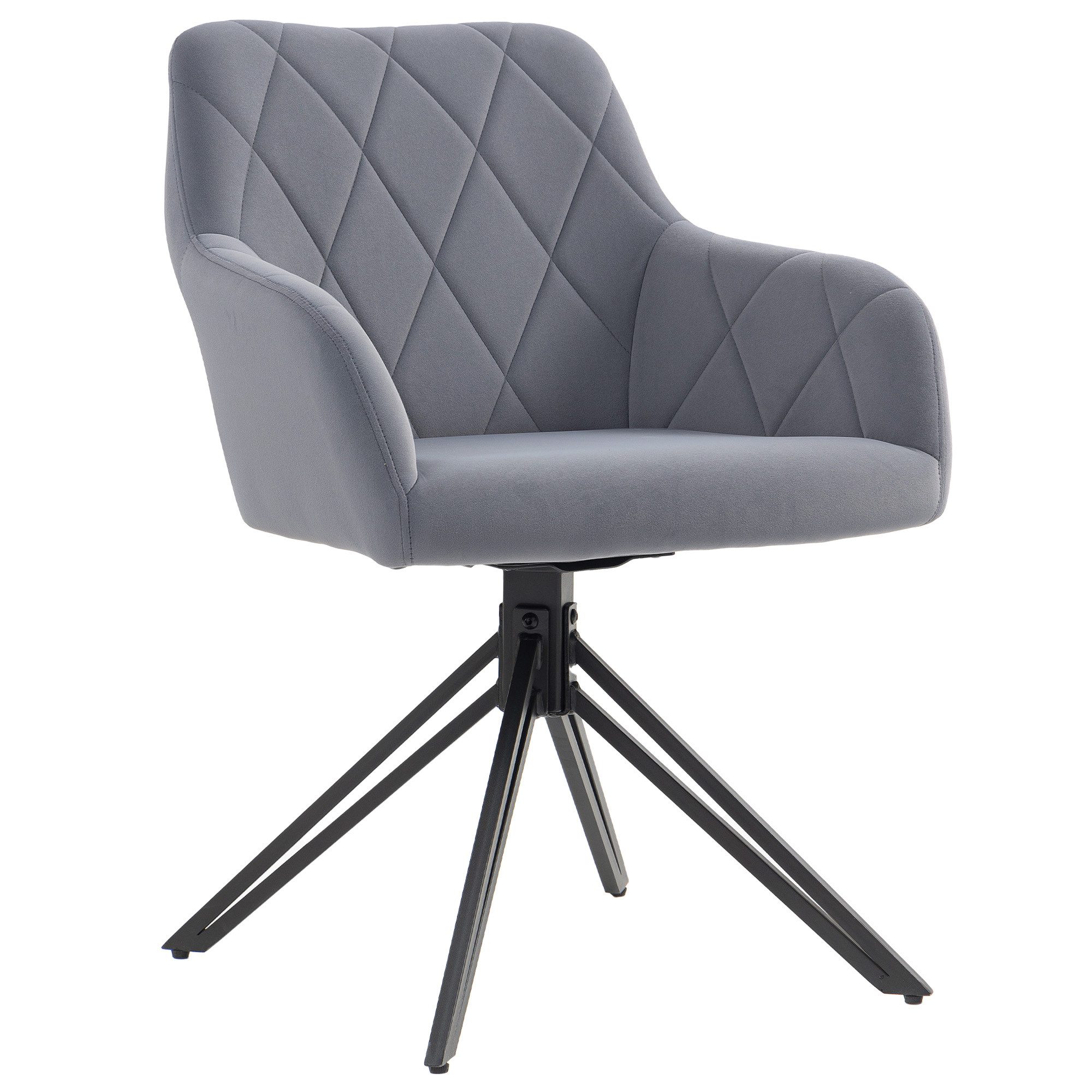 HOMCOM Relaxsessel Esszimmerstuhl Polsterstuhl mit Armlehne (Wohnzimmerstuh günstig online kaufen