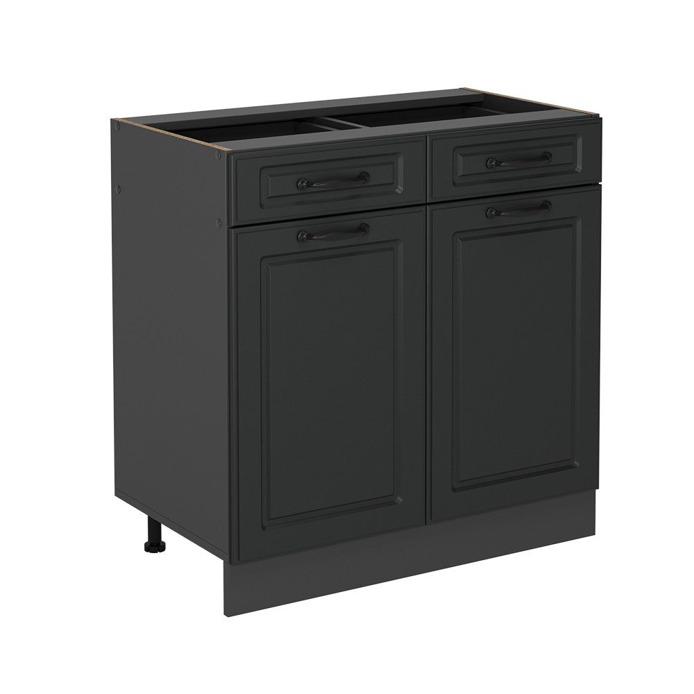 Vicco Unterschrank R-Line, Anthrazit Landhaus/Anthrazit, 80 günstig online kaufen