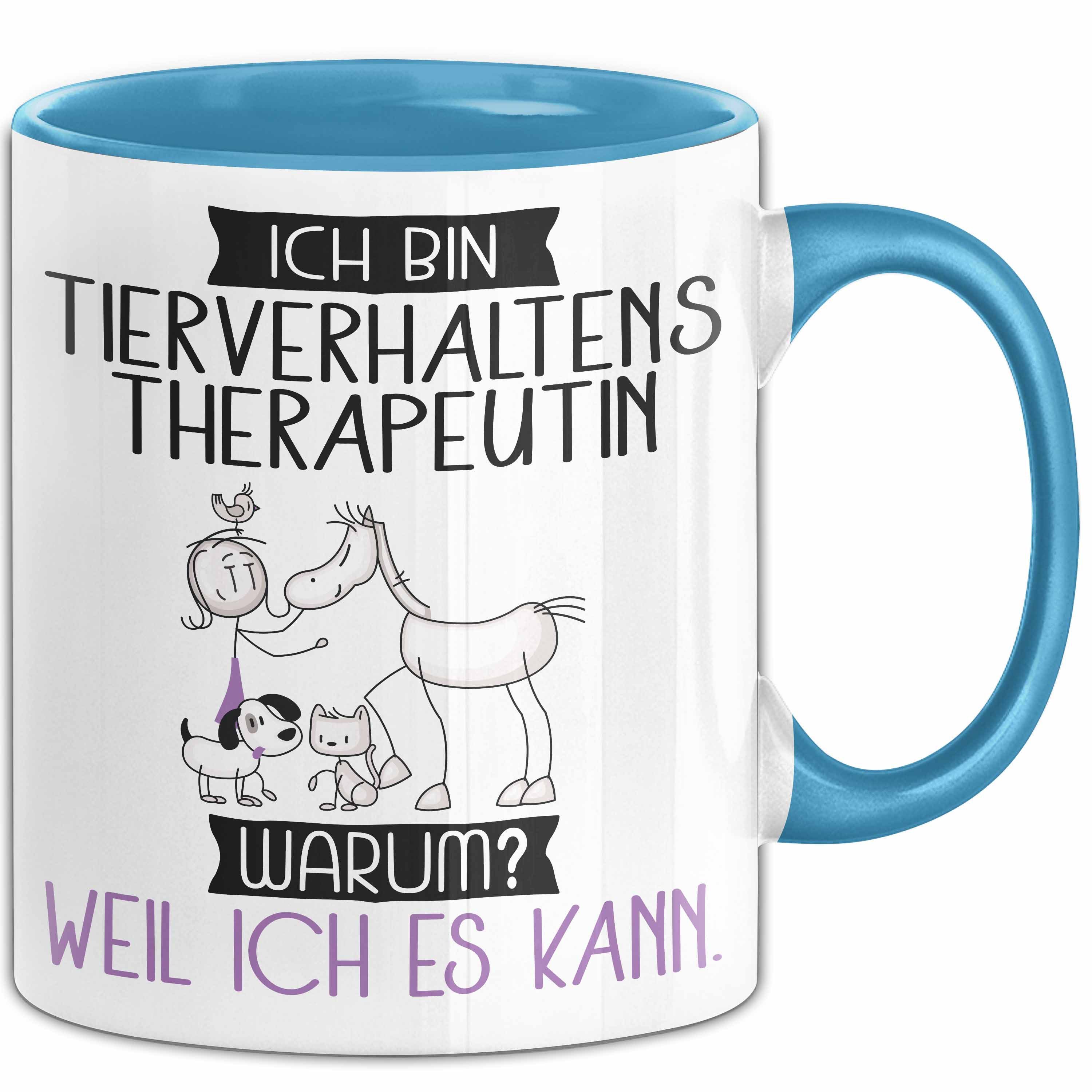Trendation Tasse Tierverhaltenstherapeutin Tasse Geschenk Ich Bin Tierverhaltensthera