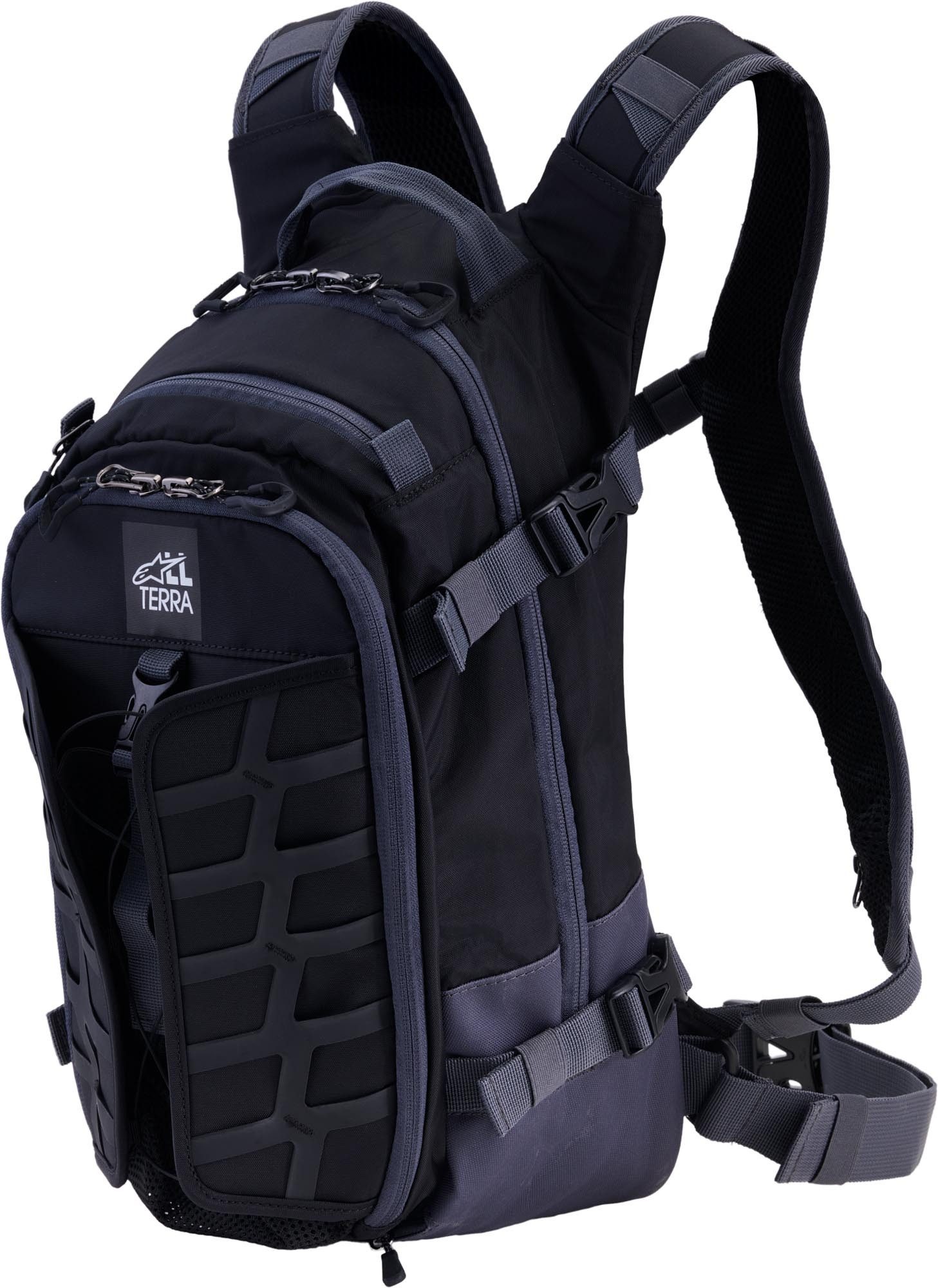Alpinestars Rucksack AT-15 Motorradrucksack, erweiterbares Volumen,Molle Befestigungssystem